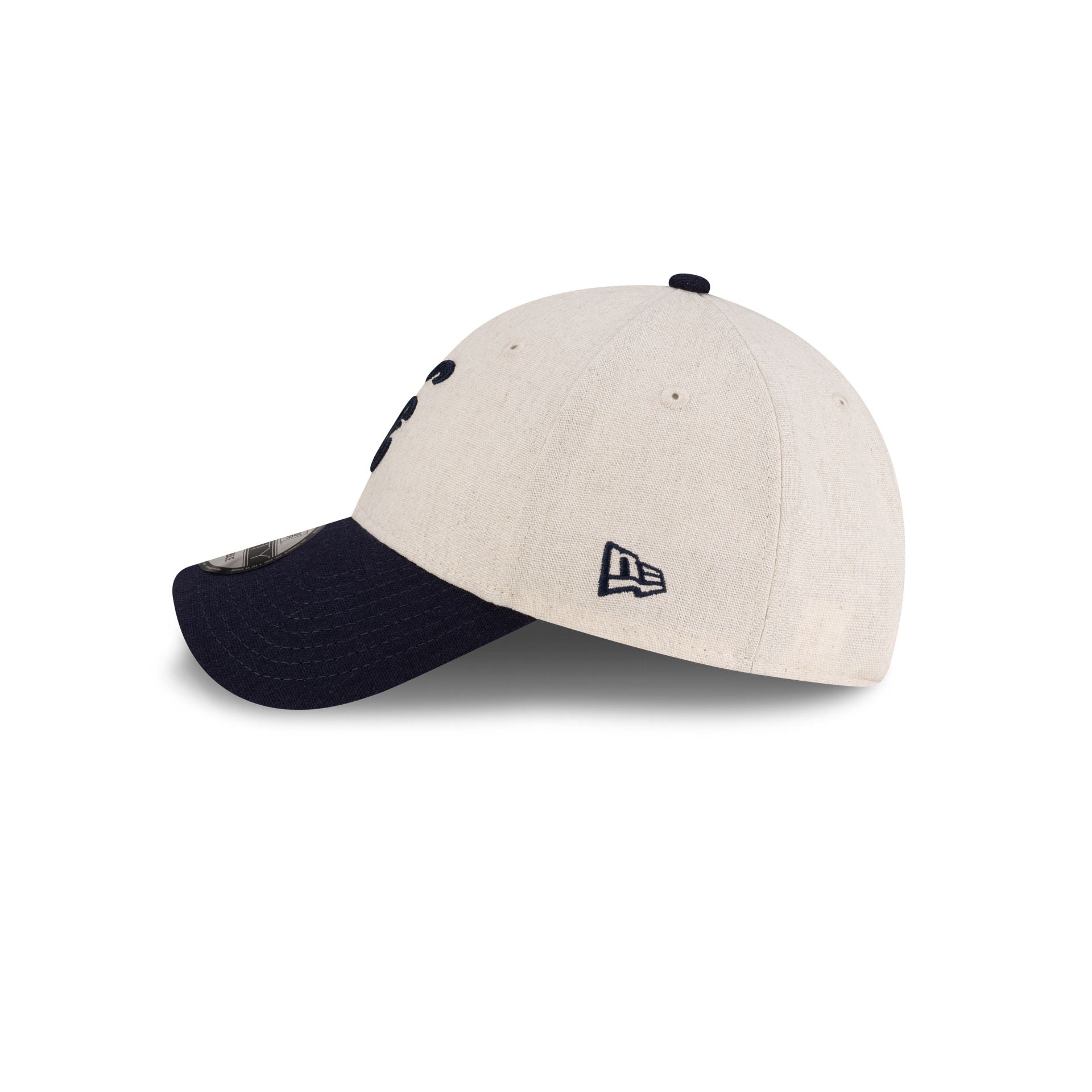 New Era Linen Two Tone Navy 9FORTY Adjustable