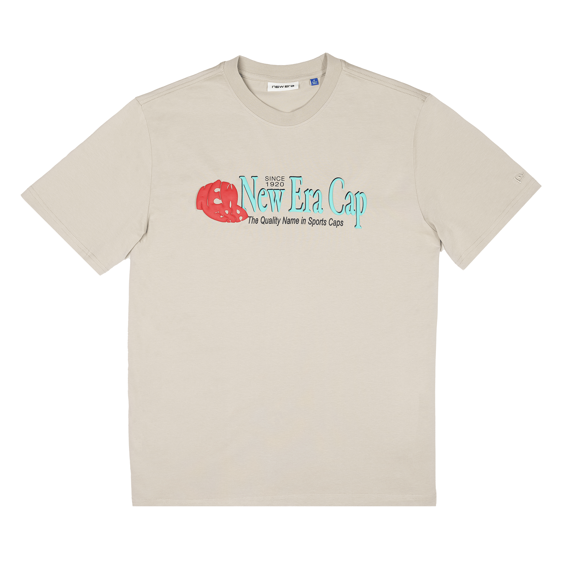 new era Lock Up '87 Abbey Stone T-Shirt