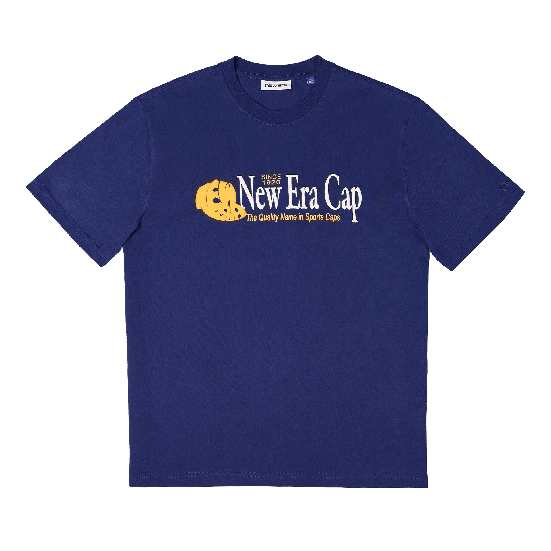 new era Lock Up '87 Dark Royal T-Shirt