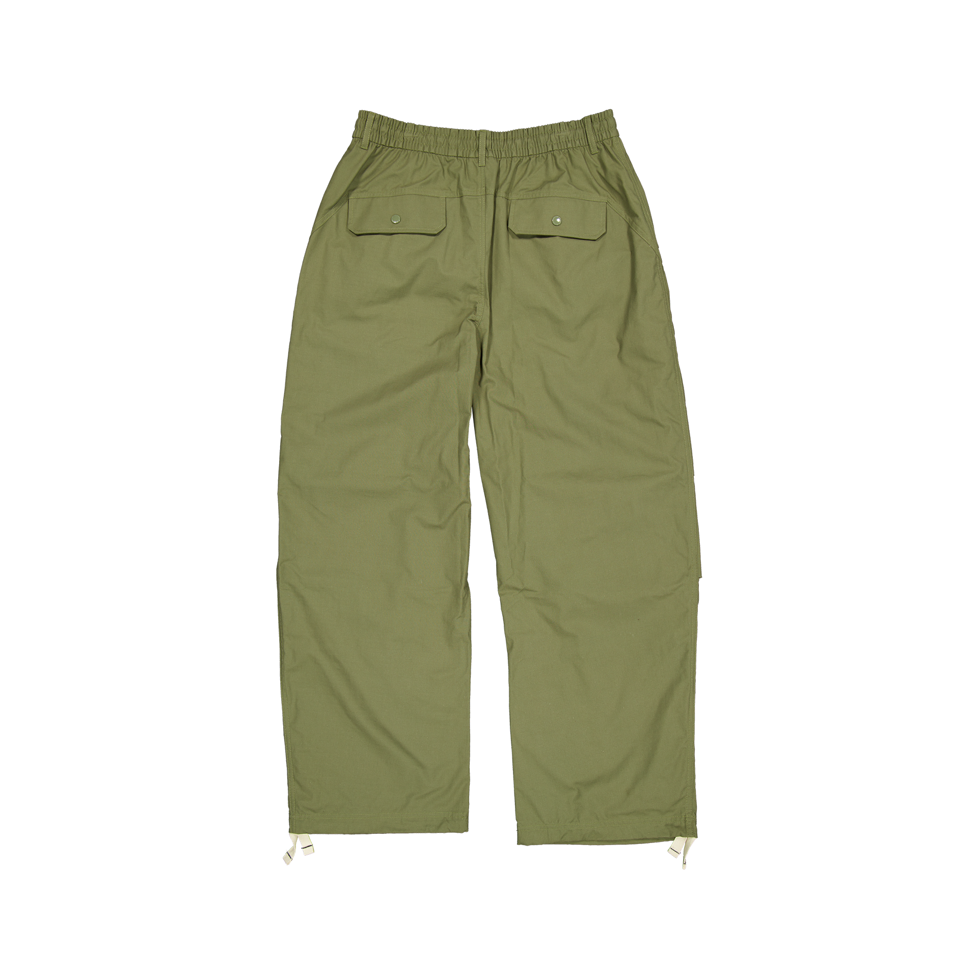 New Era Loose Military Cargo Green Bark Pants