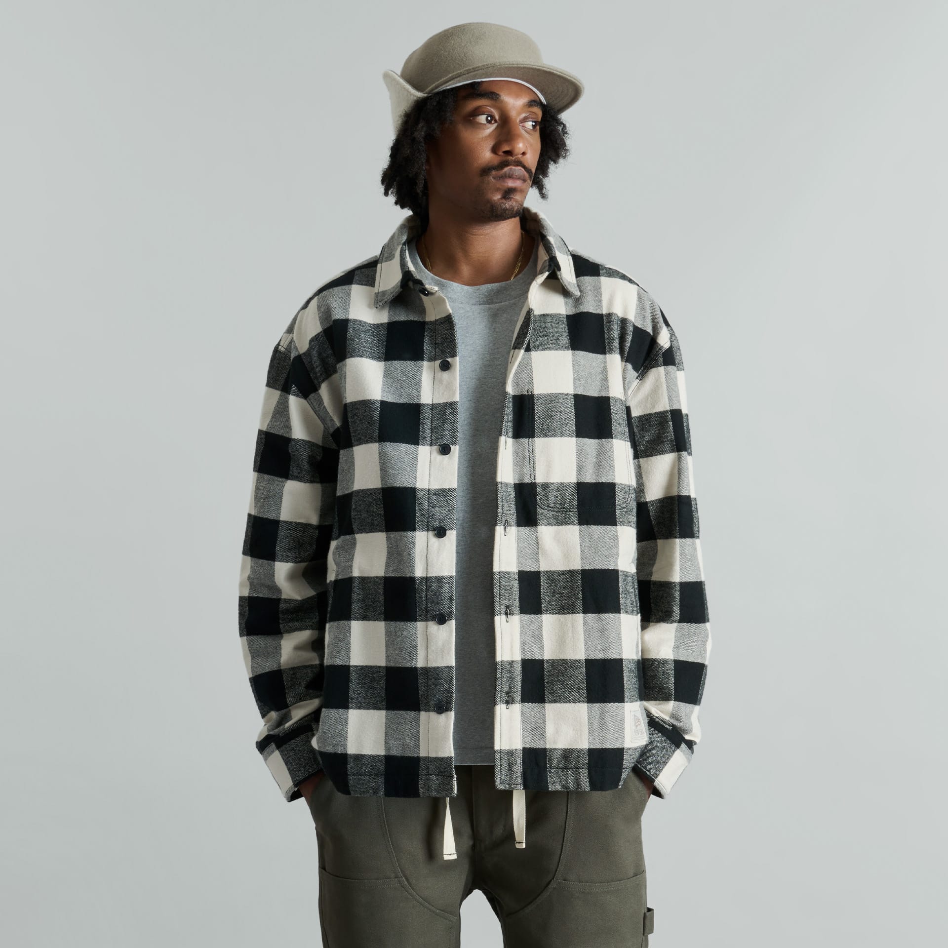 new era Lumber Plaid Shirt Jacket