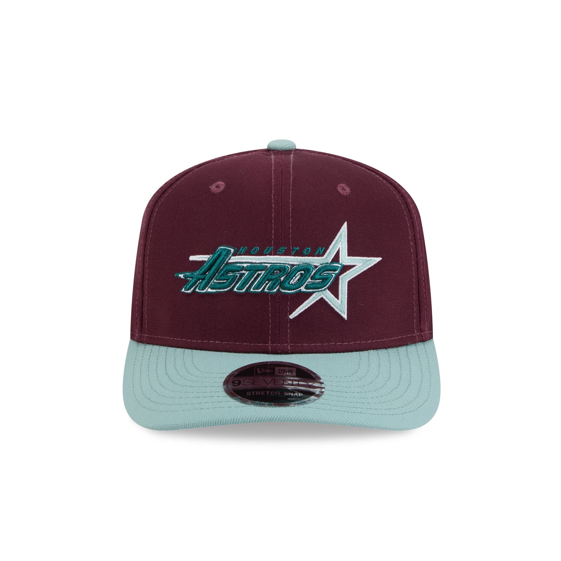 New Era Maroon 9SEVENTY Stretch-Snap