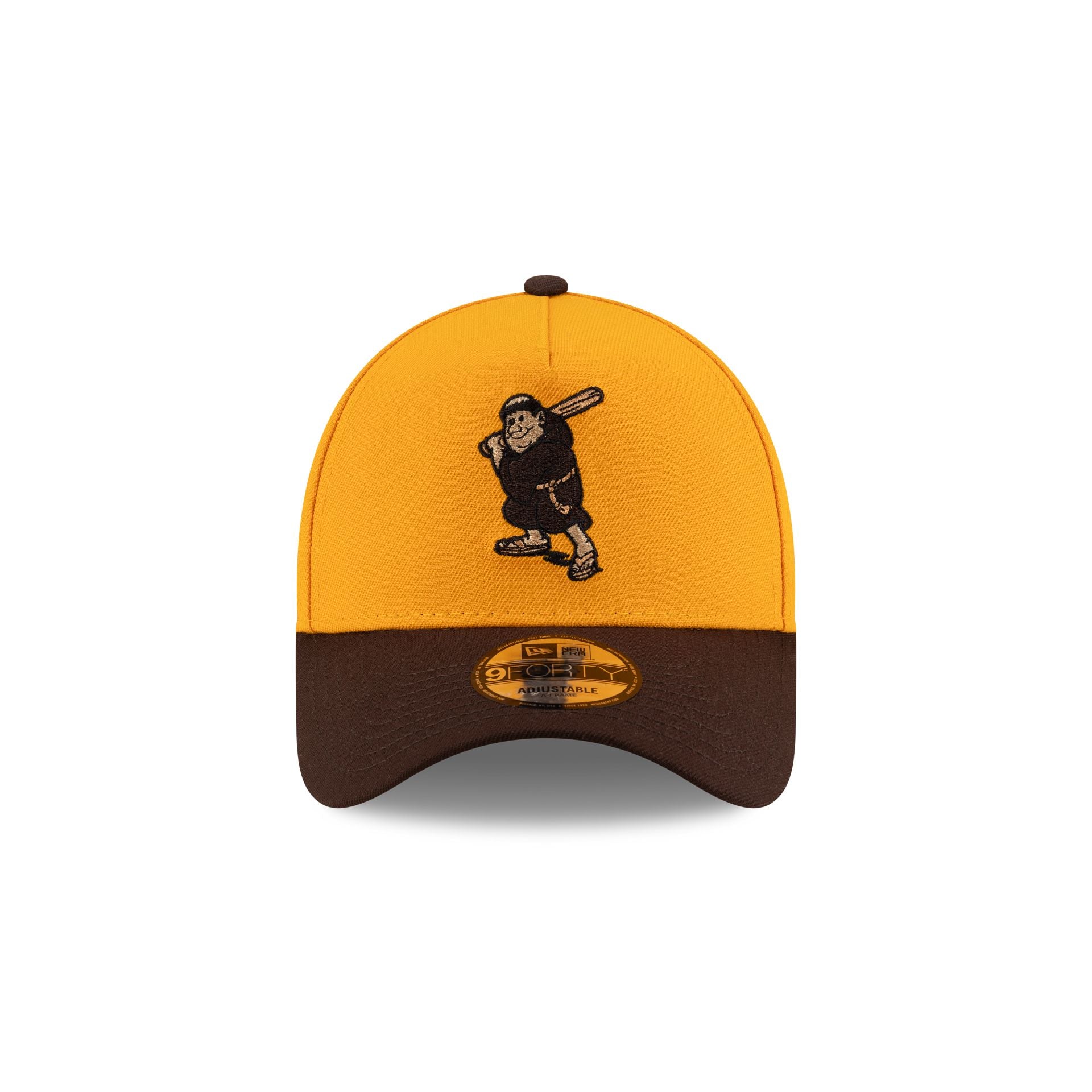 New Era Mascot Yellow 9FORTY A-Frame Snapback