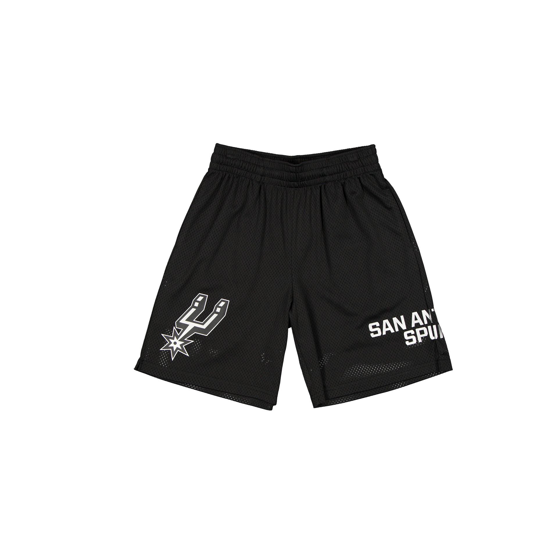 new era Mesh Black Shorts