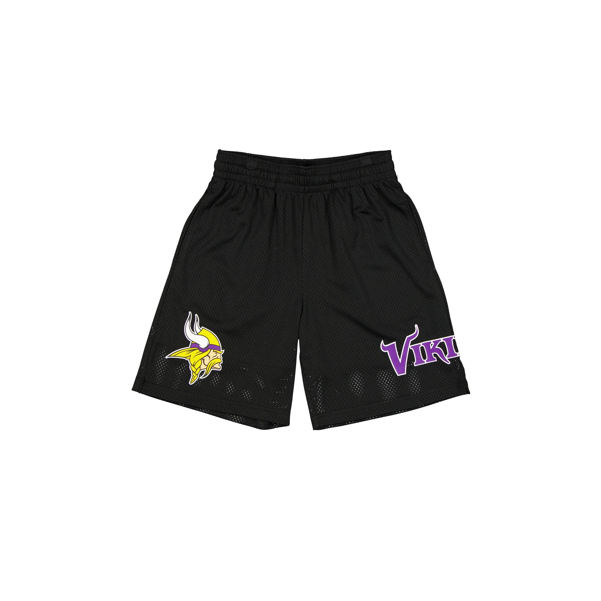 new era Mesh Black Shorts