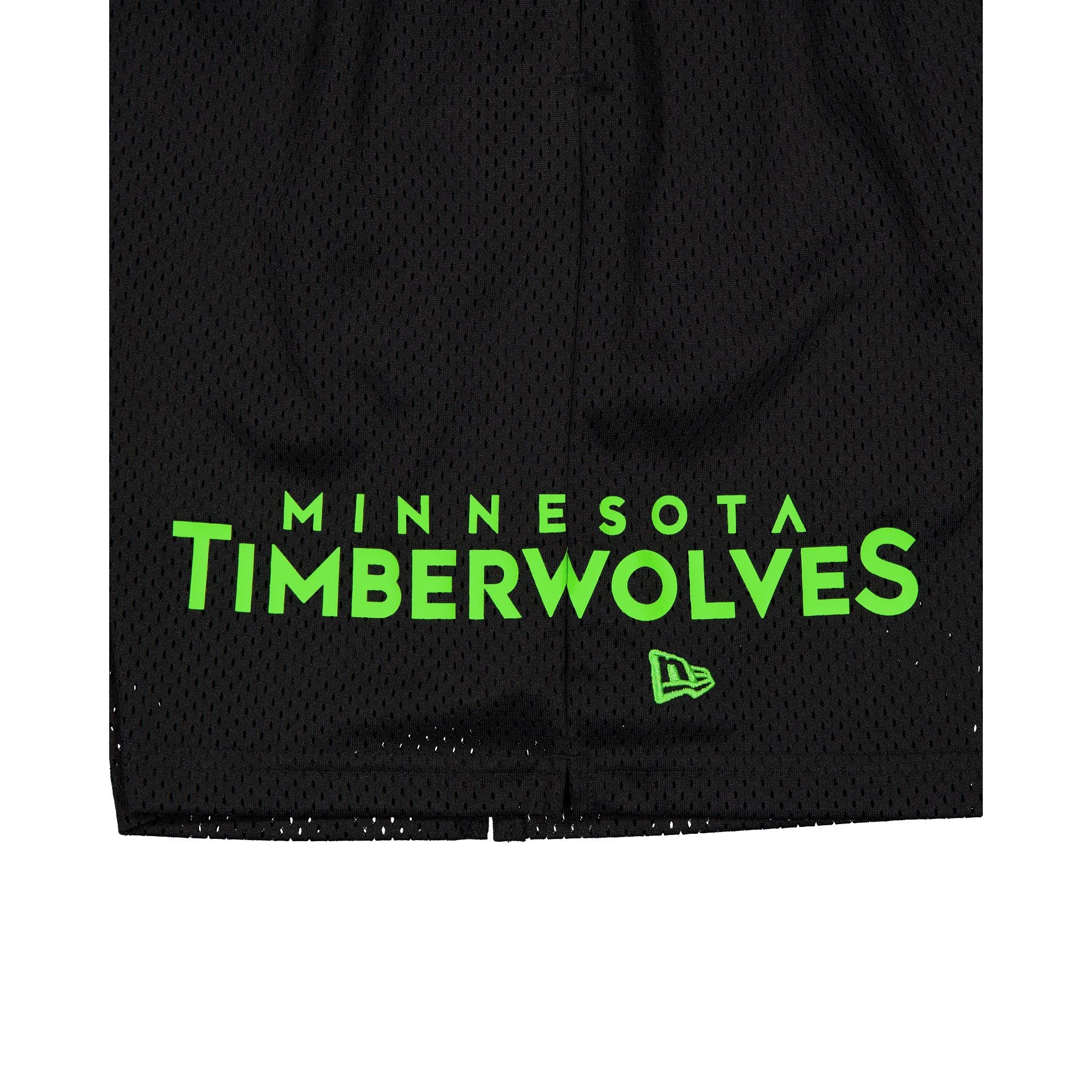New Era Mesh Black Shorts