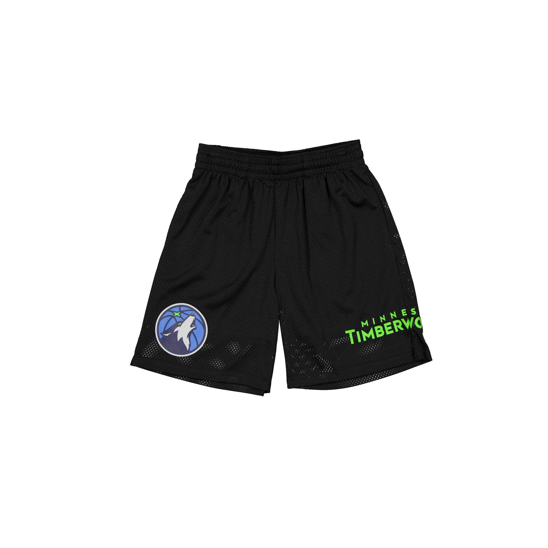 new era Mesh Black Shorts