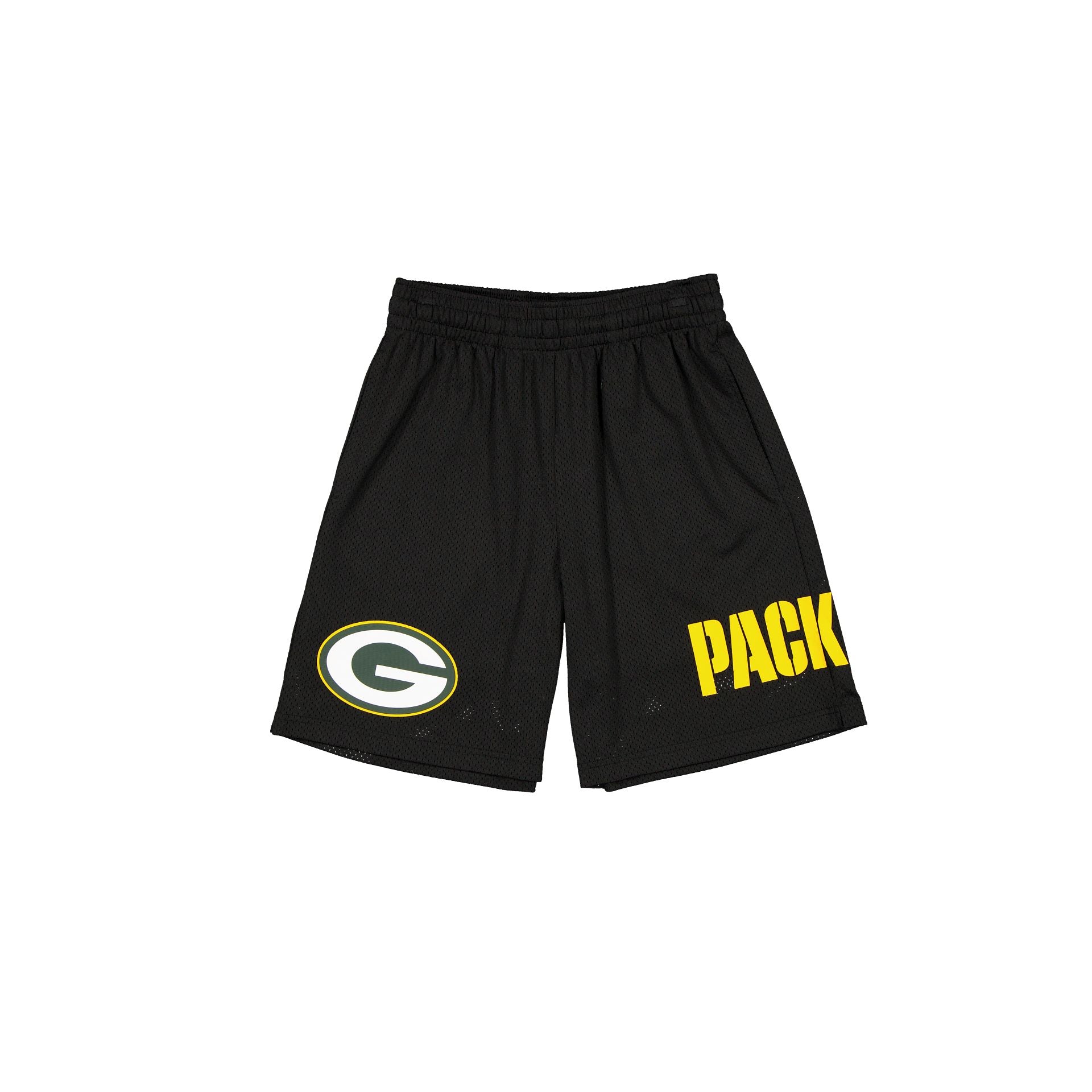 new era Mesh Black Shorts