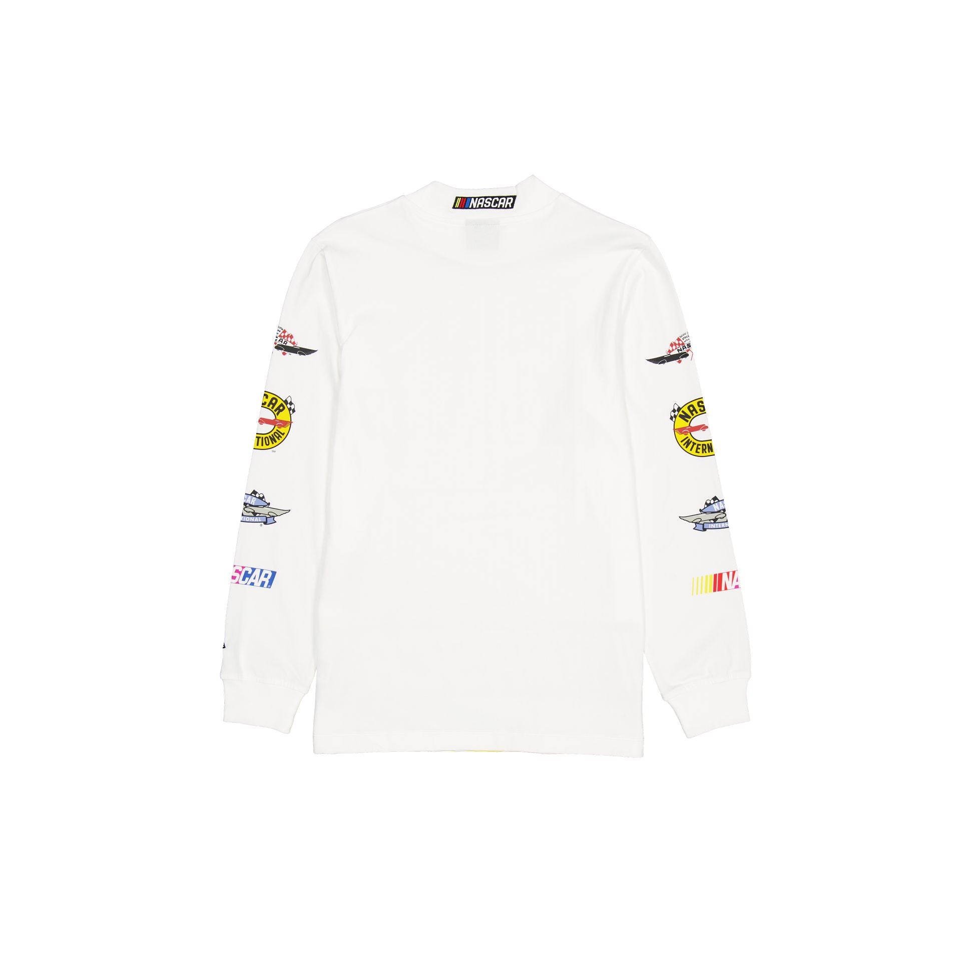New Era Modern Speed White Long Sleeve T-Shirt