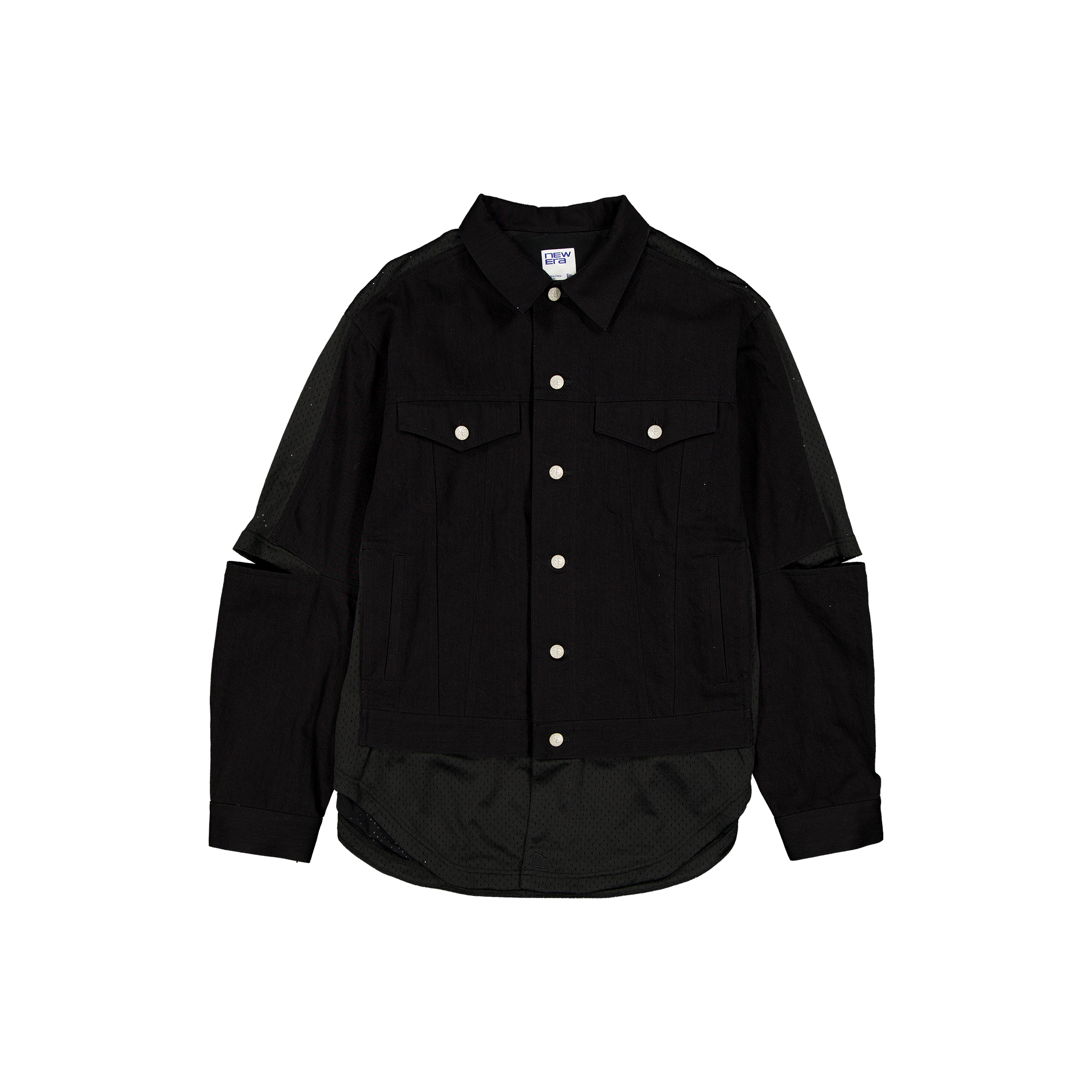 new era Mutation Black Denim Jacket
