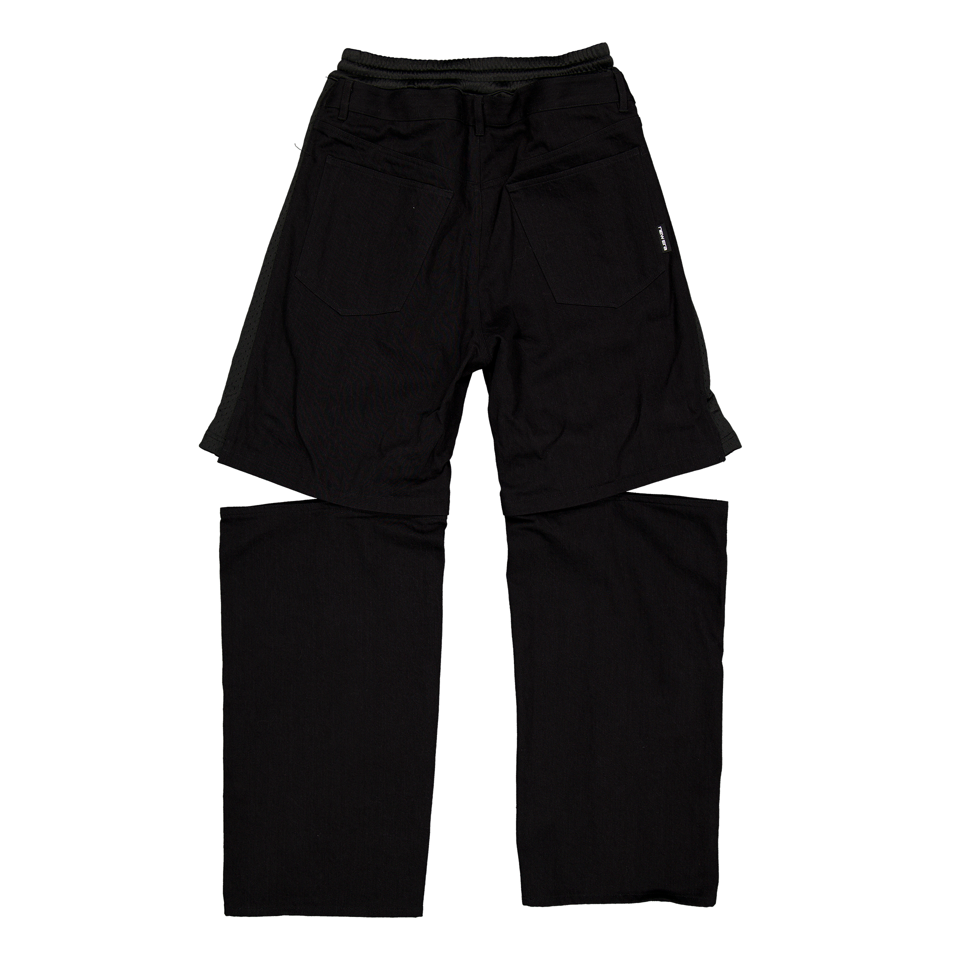 New Era Mutation Mesh Black Denim Jeans