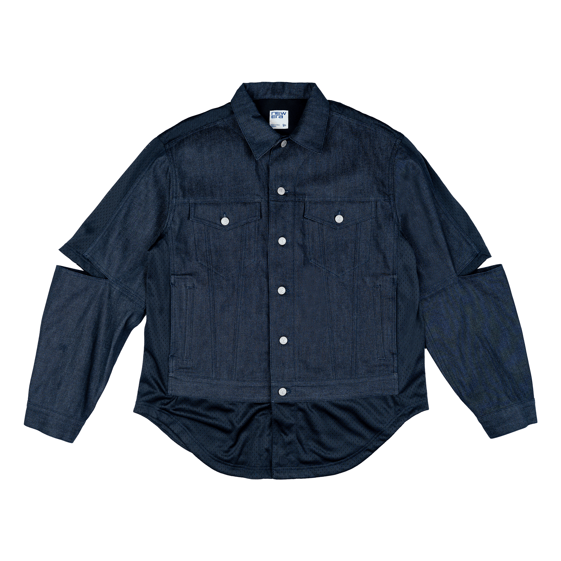 new era Mutation Navy Denim Jacket