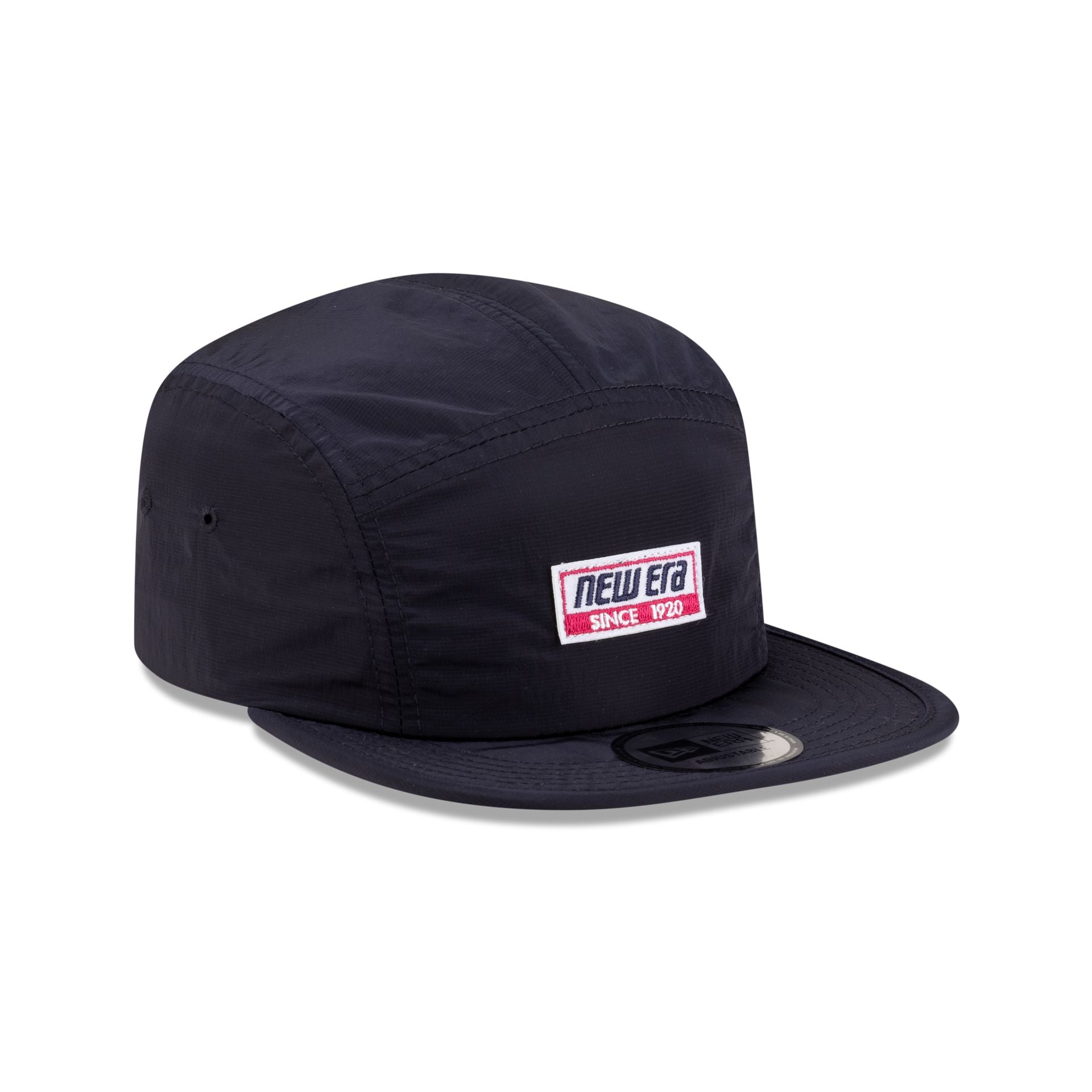 New Era Navy Nylon Camper Strapback
