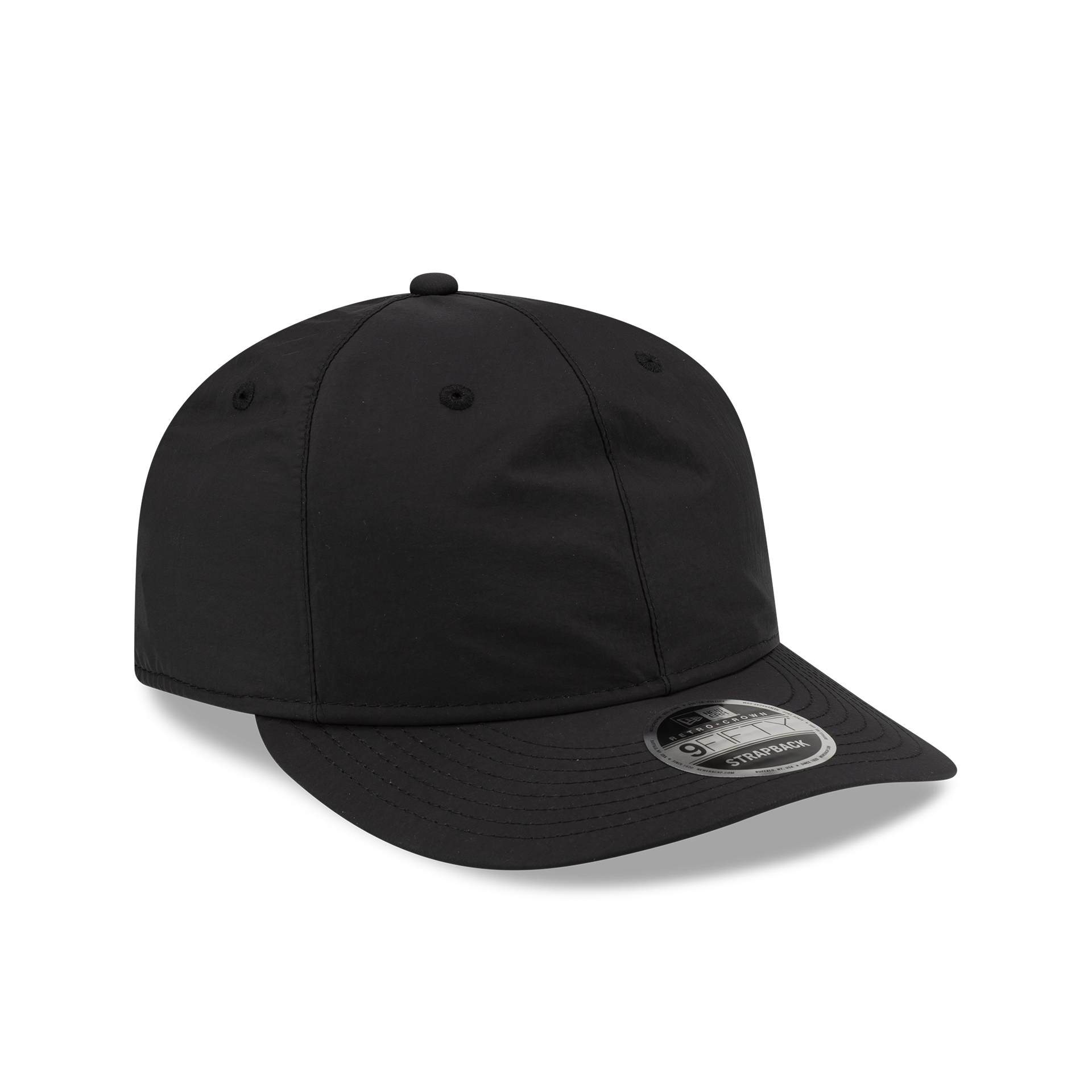 New Era Nylon Black Retro Crown 9FIFTY Adjustable