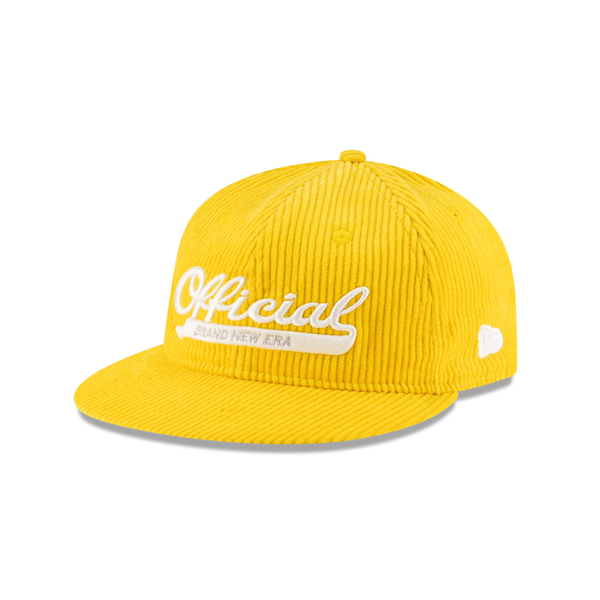 new era Official Corduroy Gold Retro Crown 9FIFTY