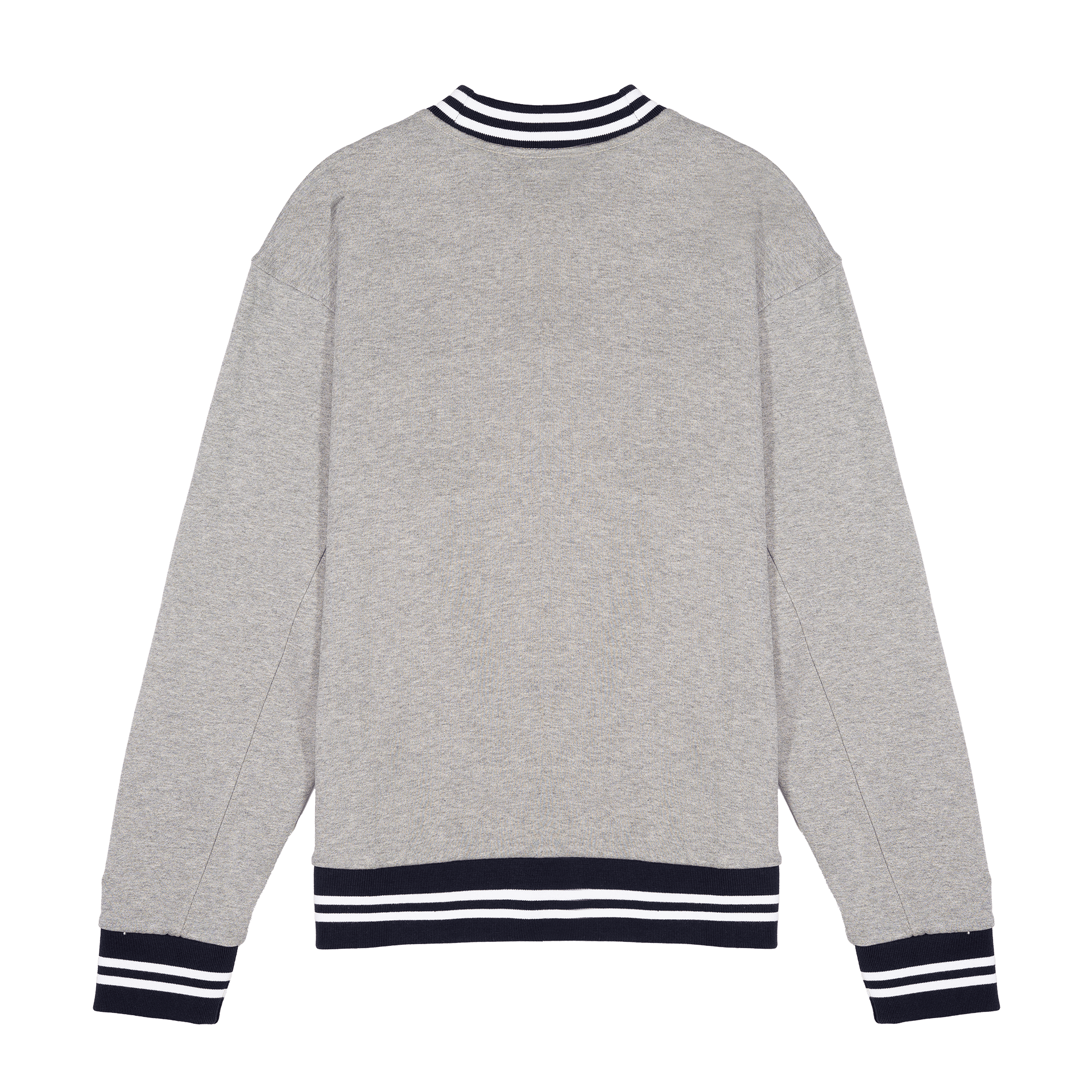 New Era Ombre Heather Gray Crewneck
