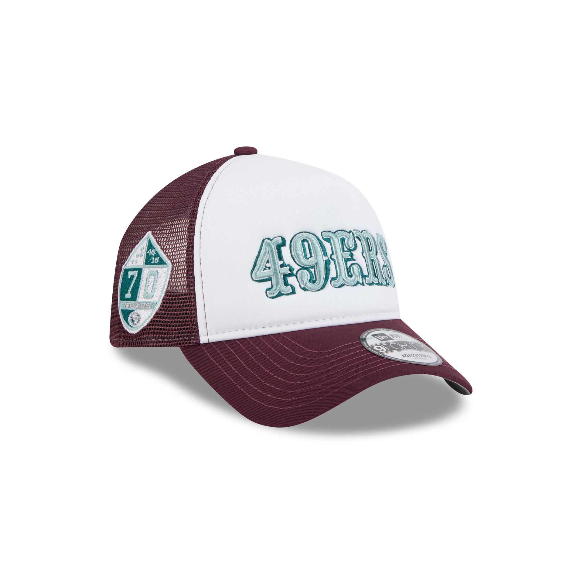 new era Optic White 9FORTY A-Frame Snapback