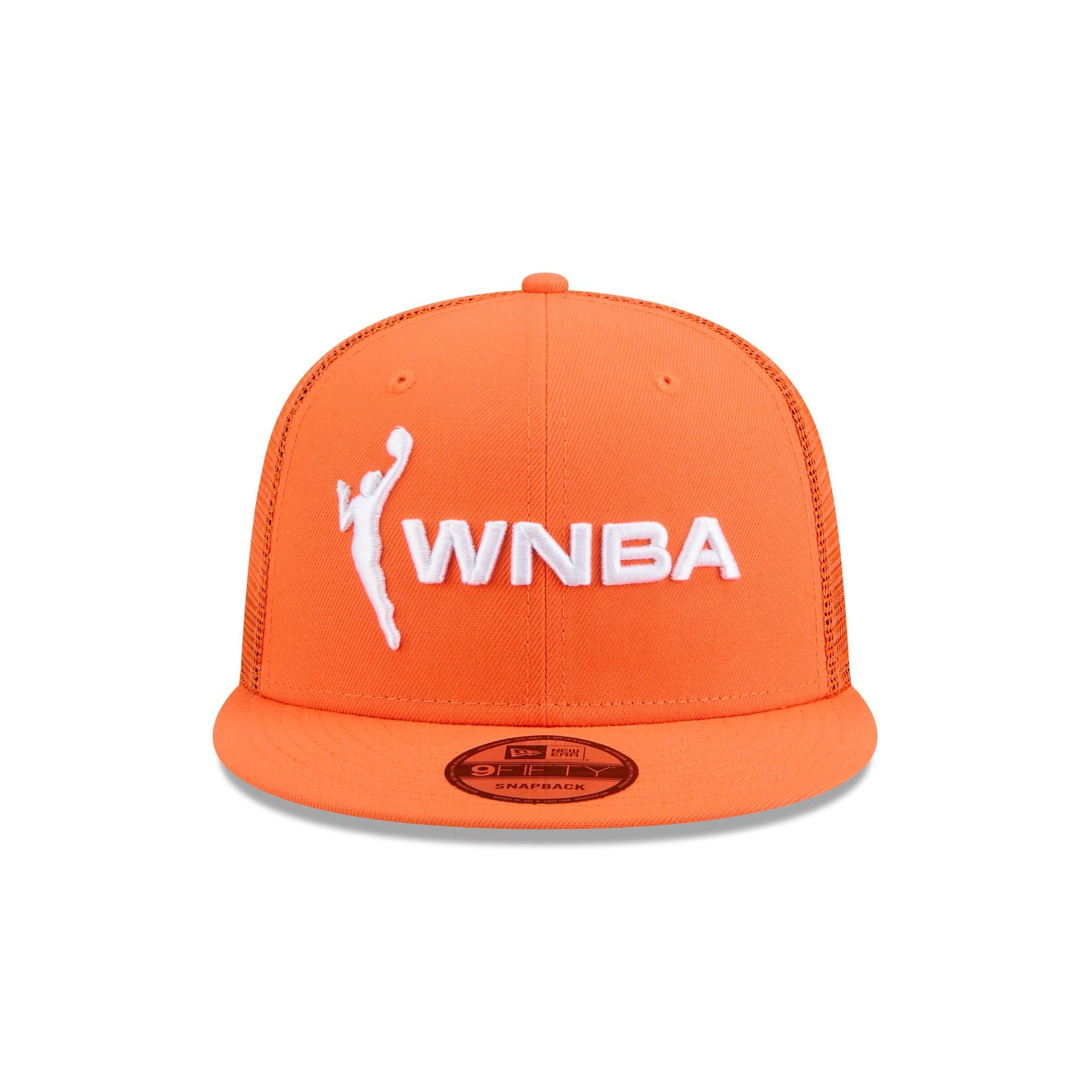 New Era Orange 9FIFTY Trucker