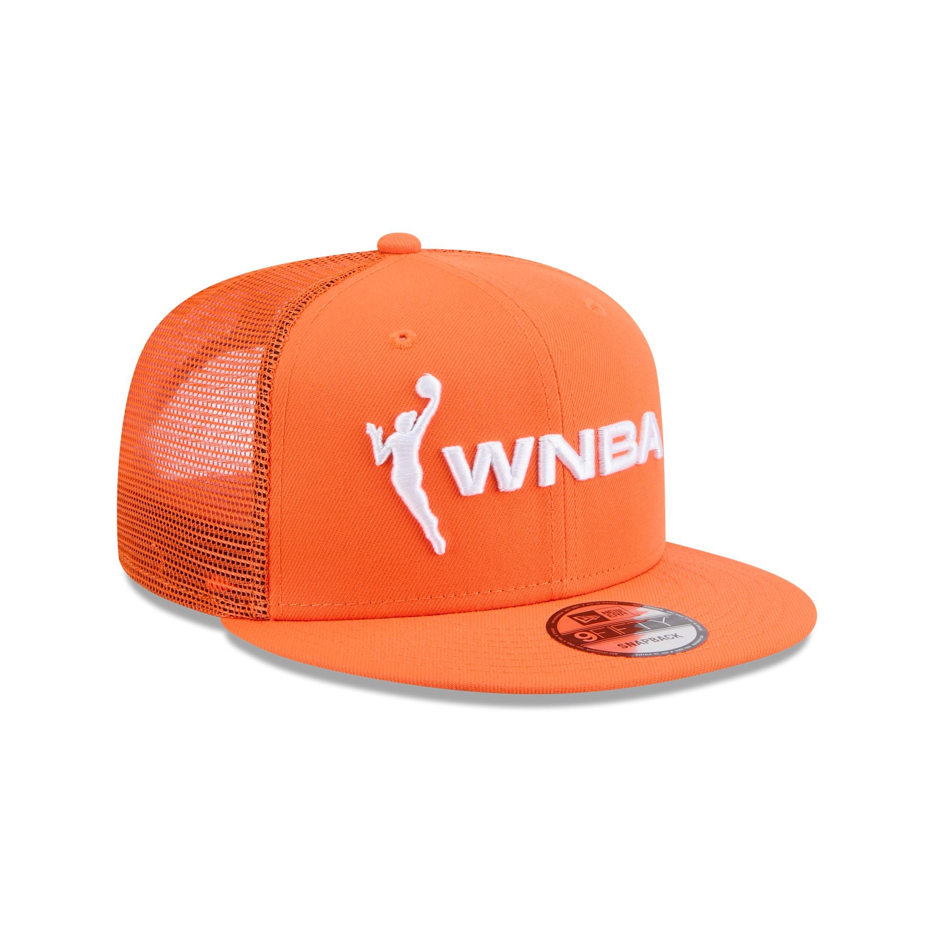 New Era Orange 9FIFTY Trucker