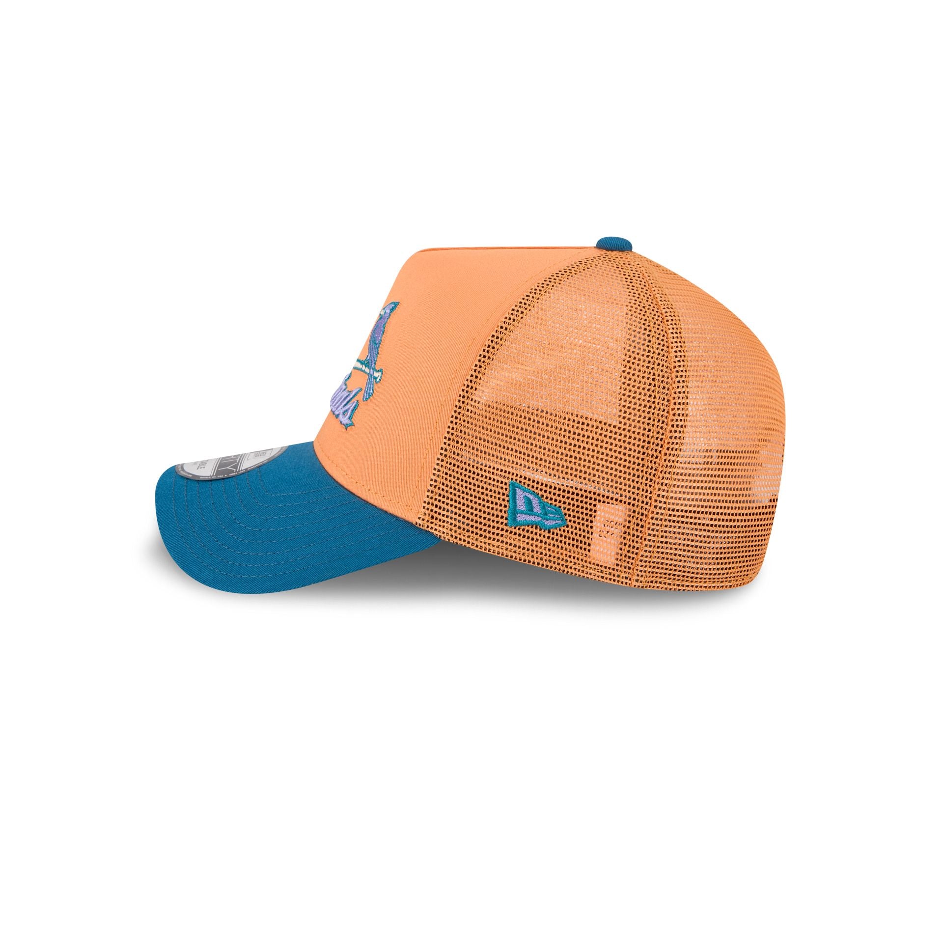 New Era Orange Glaze 9FORTY A-Frame Trucker