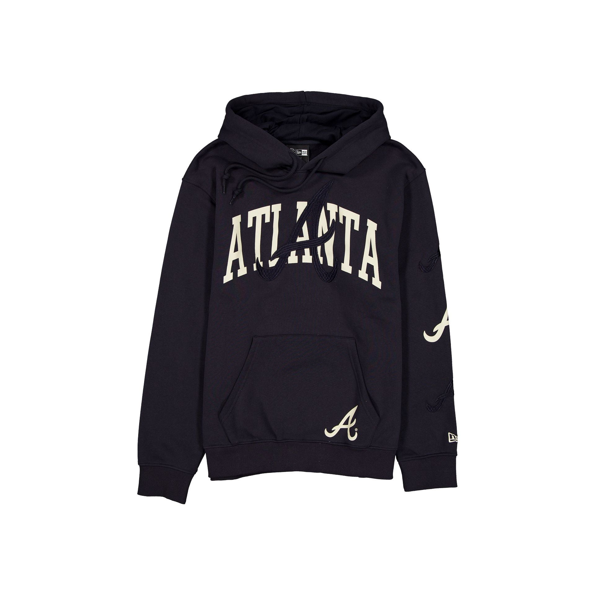 new era Overlay Navy Hoodie