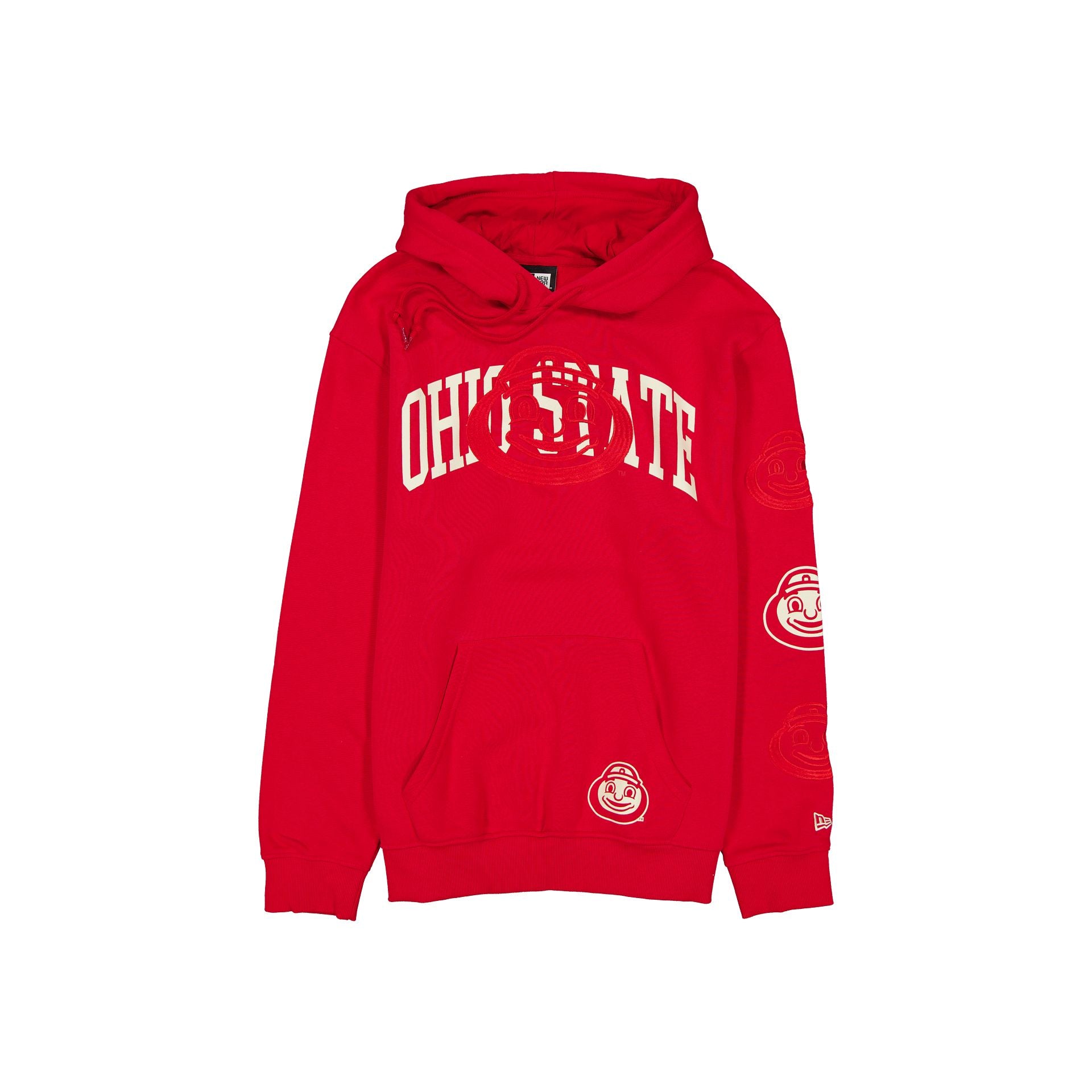 new era Overlay Red Hoodie
