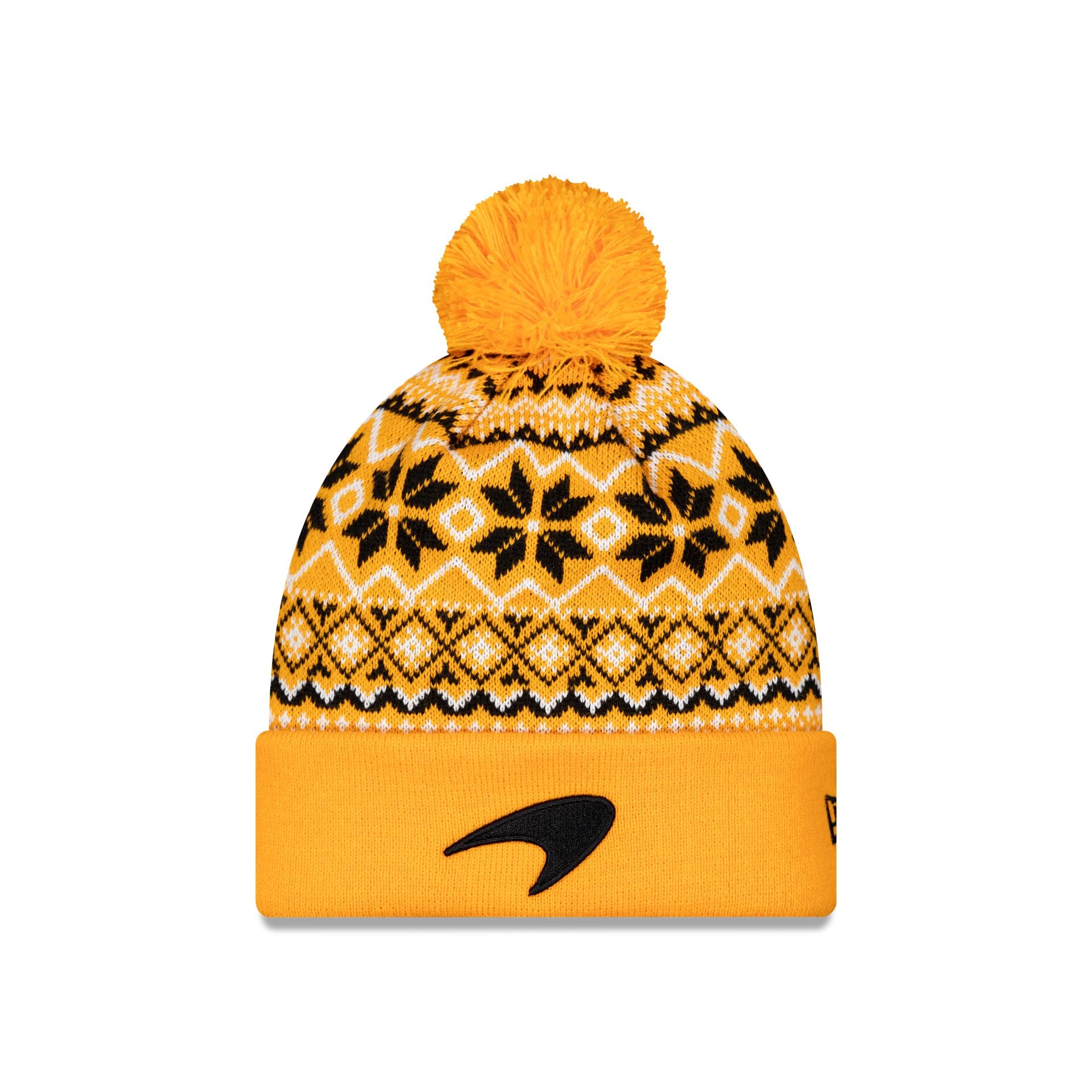 new era Papaya Pom Knit