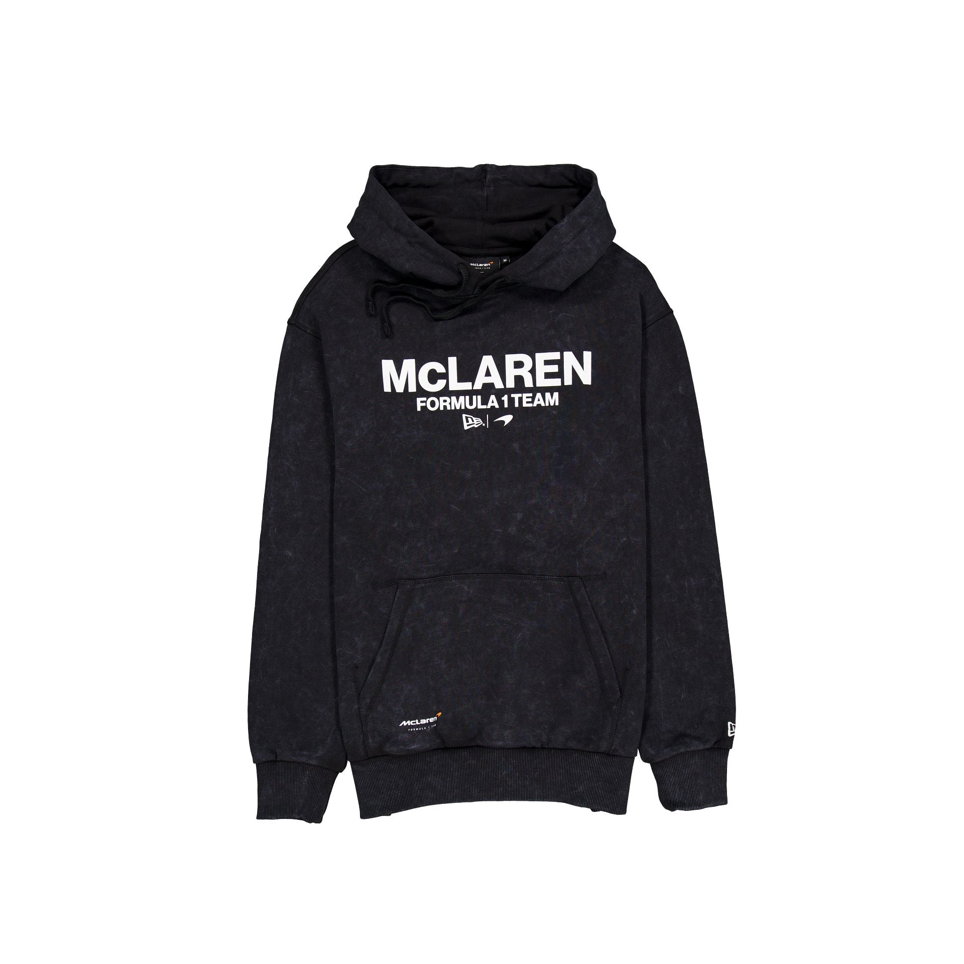 new era Pigment Wash Black Hoodie