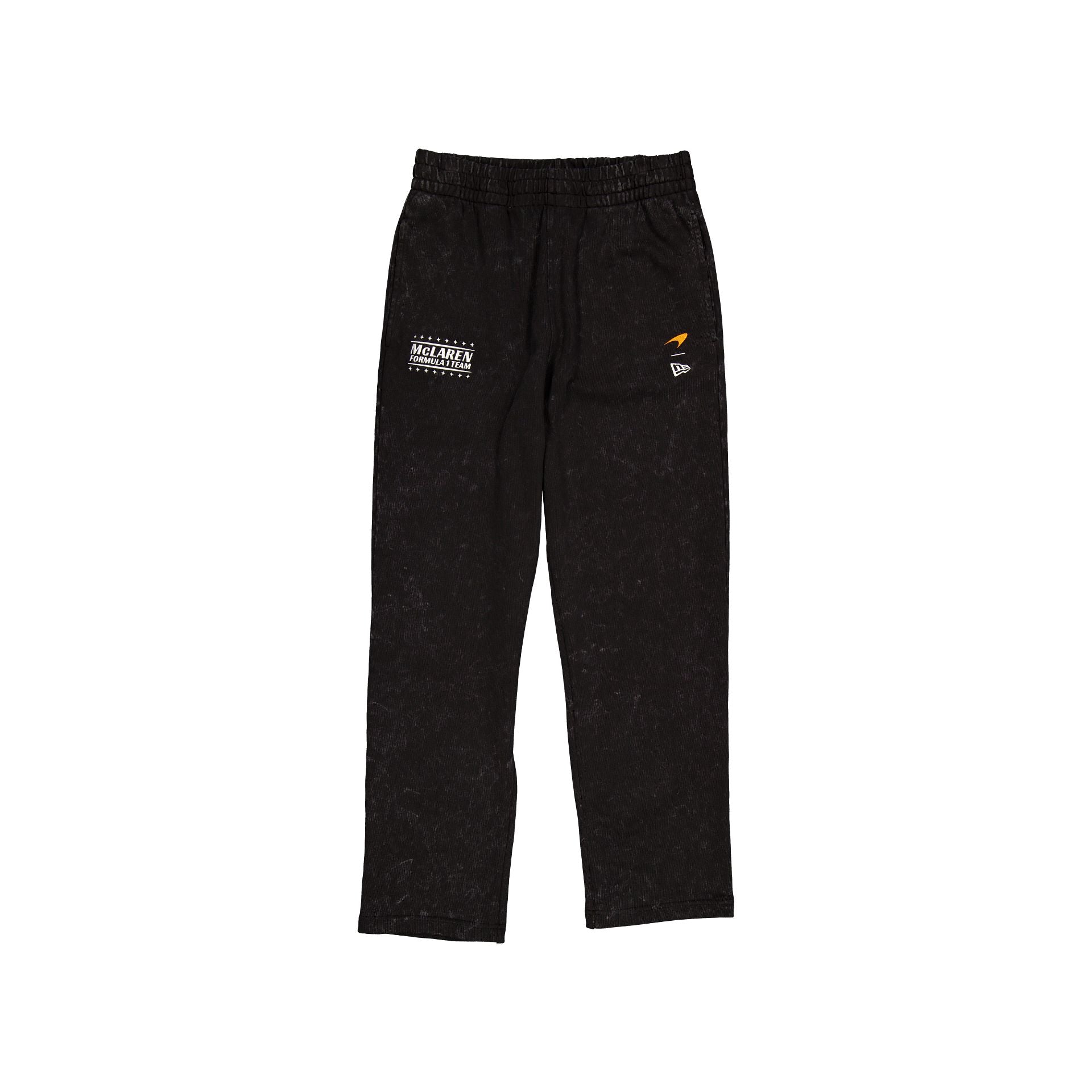 new era Pigment Wash Black Joggers