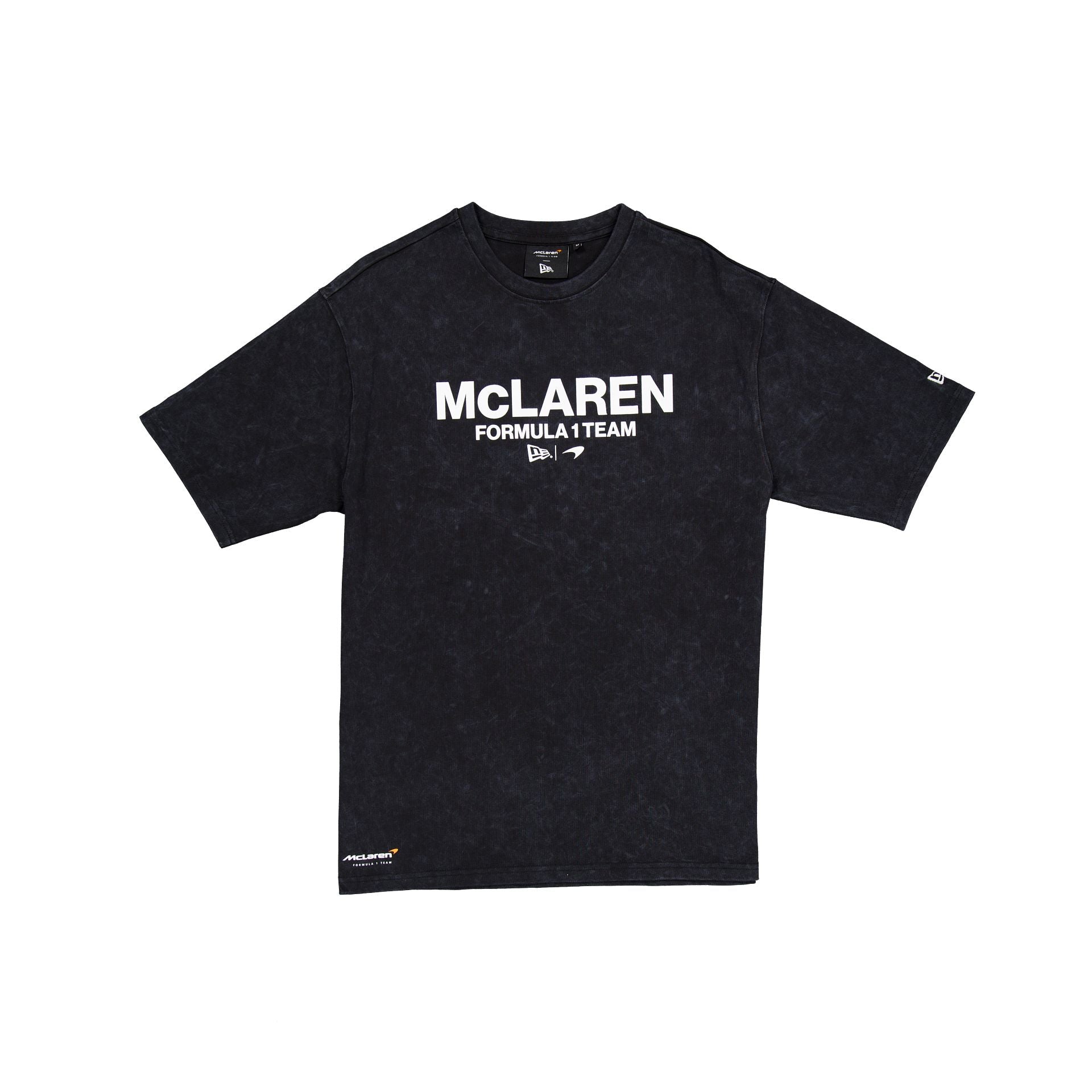 new era Pigment Wash Black T-Shirt