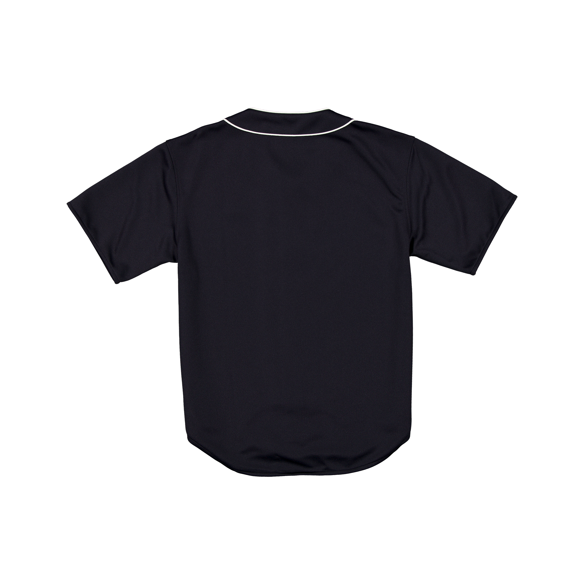 New Era Piping Full-Zip Baseball Navy Jersey