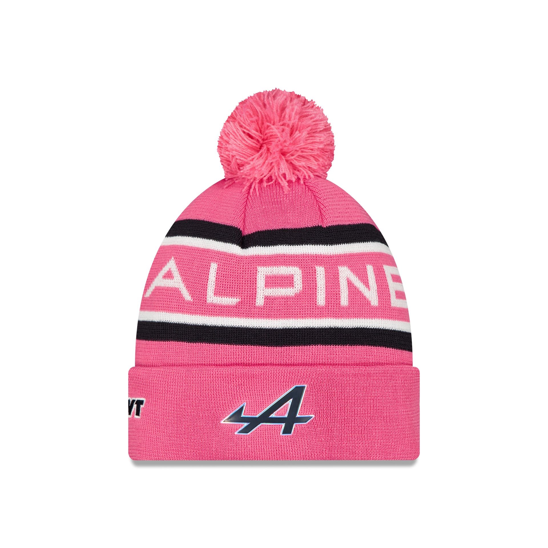 new era Pop Pink Pom Knit