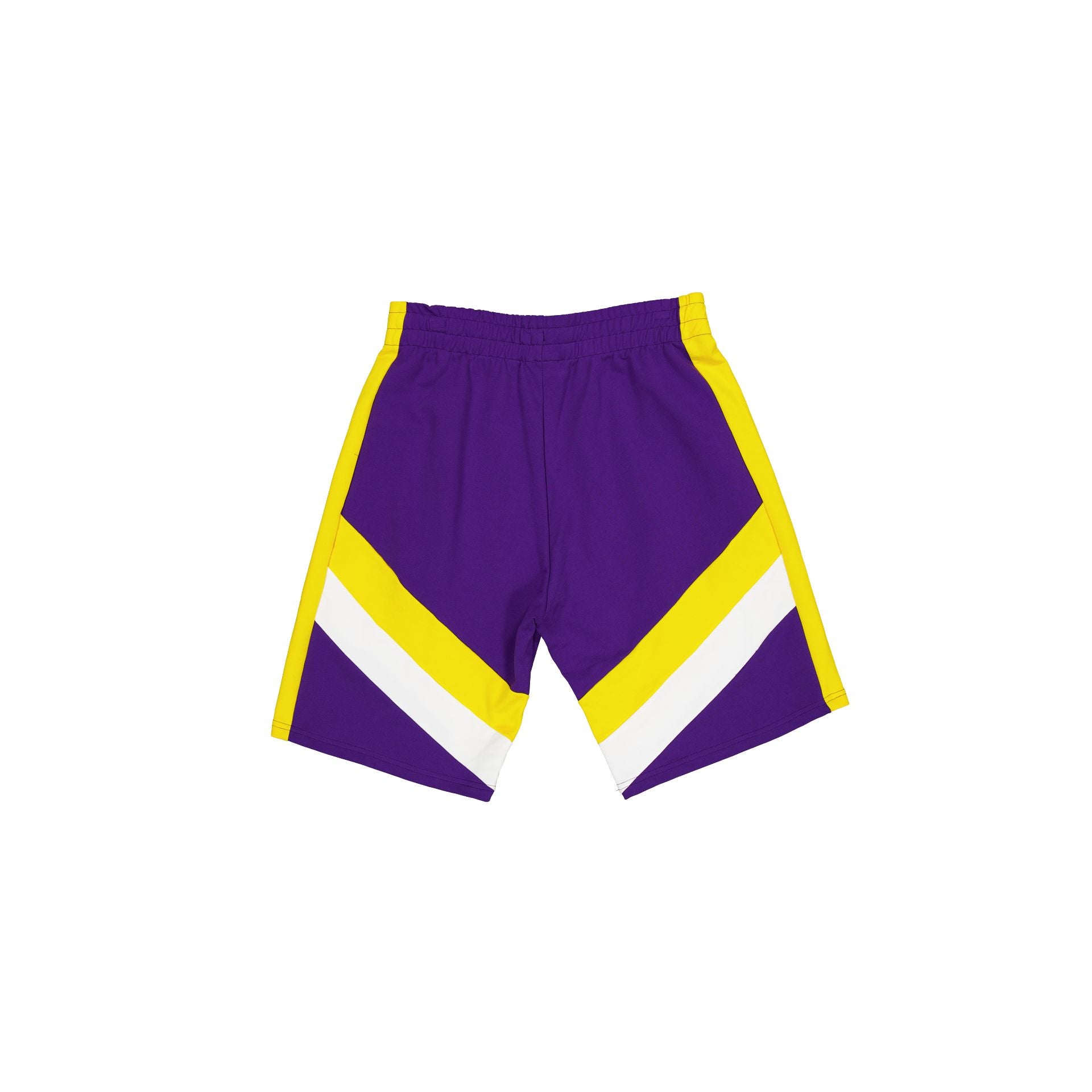 New Era Purple Oversized Panel Shorts