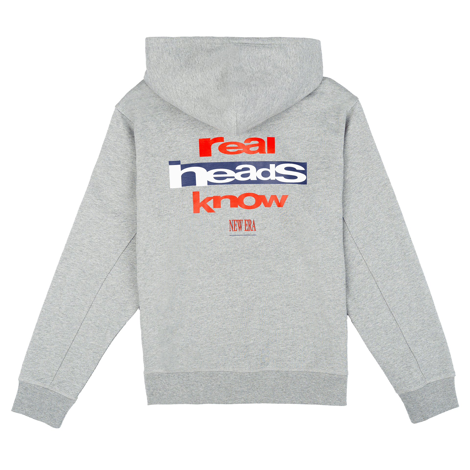 New Era Real Heads Heather Gray Hoodie