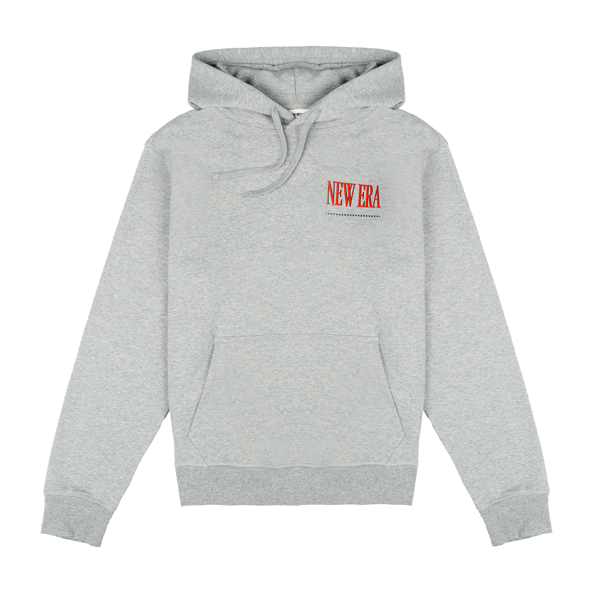 new era Real Heads Heather Gray Hoodie