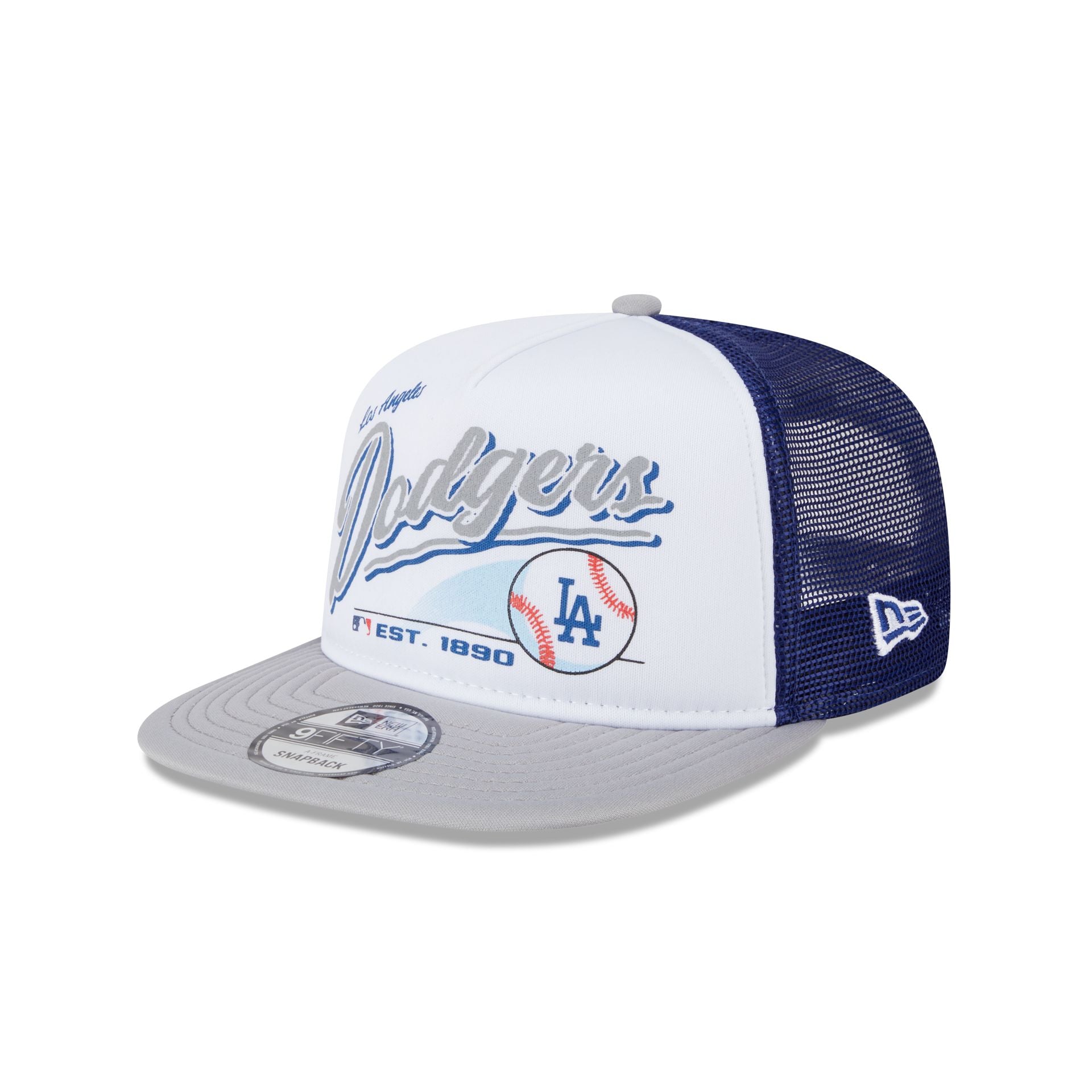 new era Retro Script 9FIFTY A-Frame Trucker