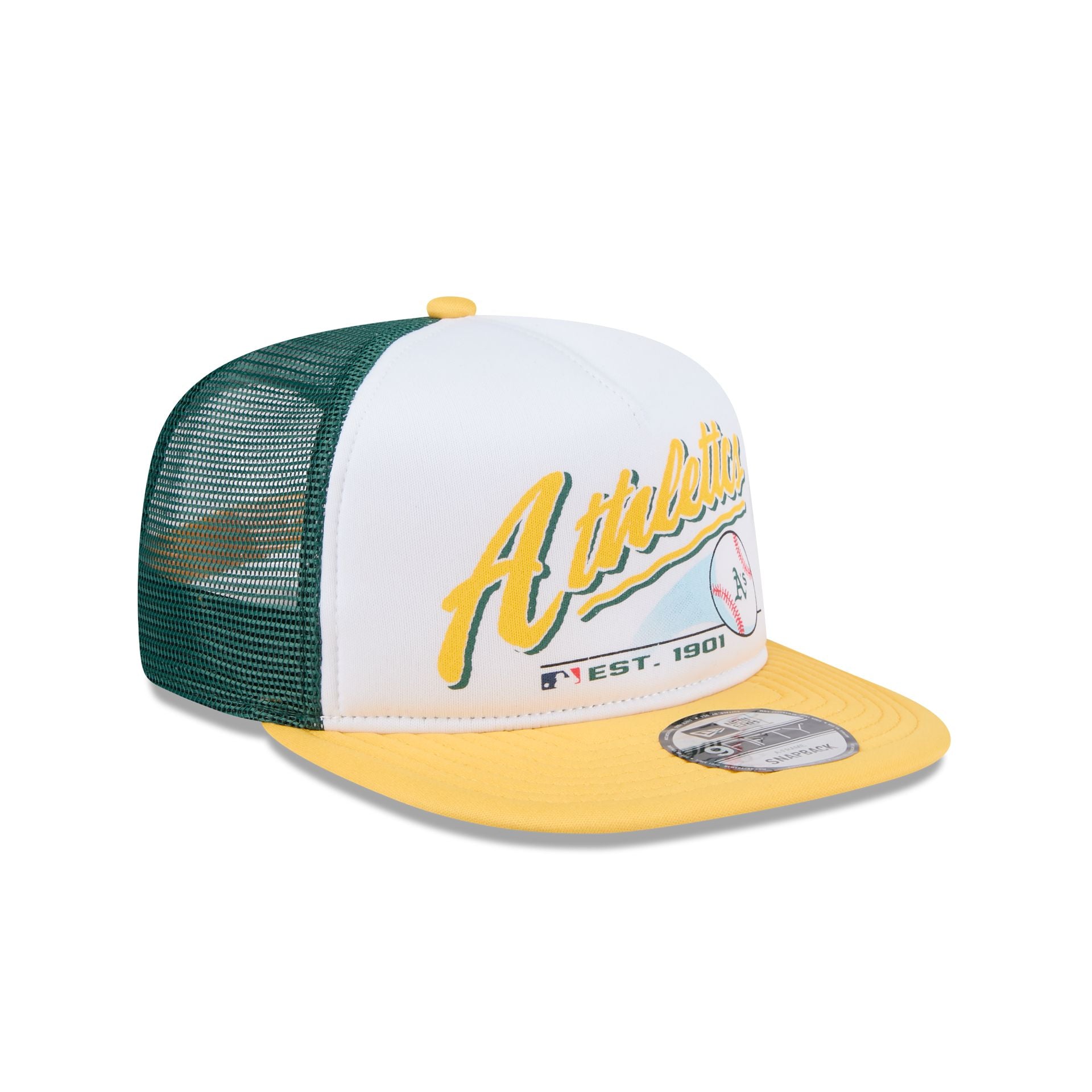 New Era Retro Script 9FIFTY A-Frame Trucker