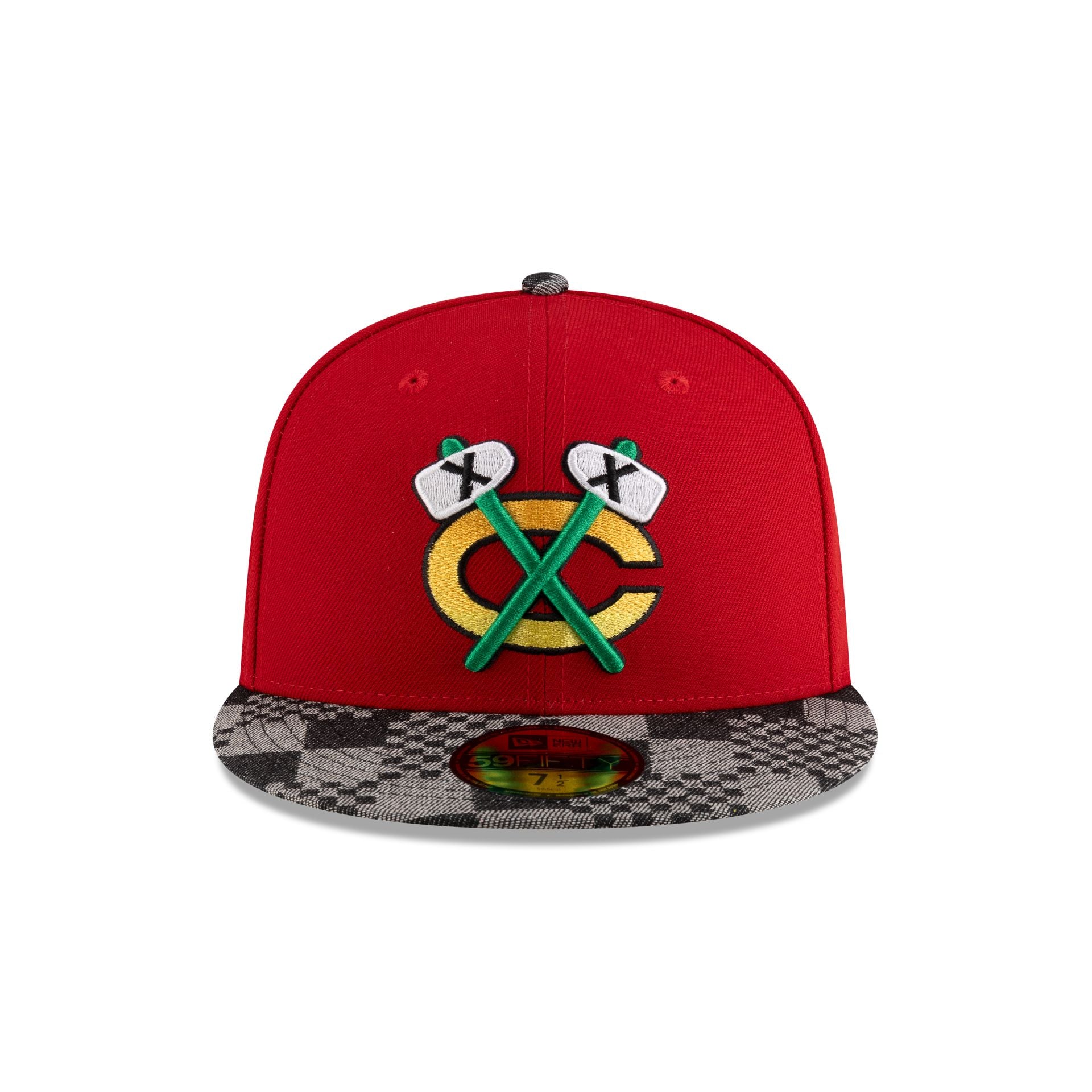New Era Scarlet Black Denim 59FIFTY Fitted