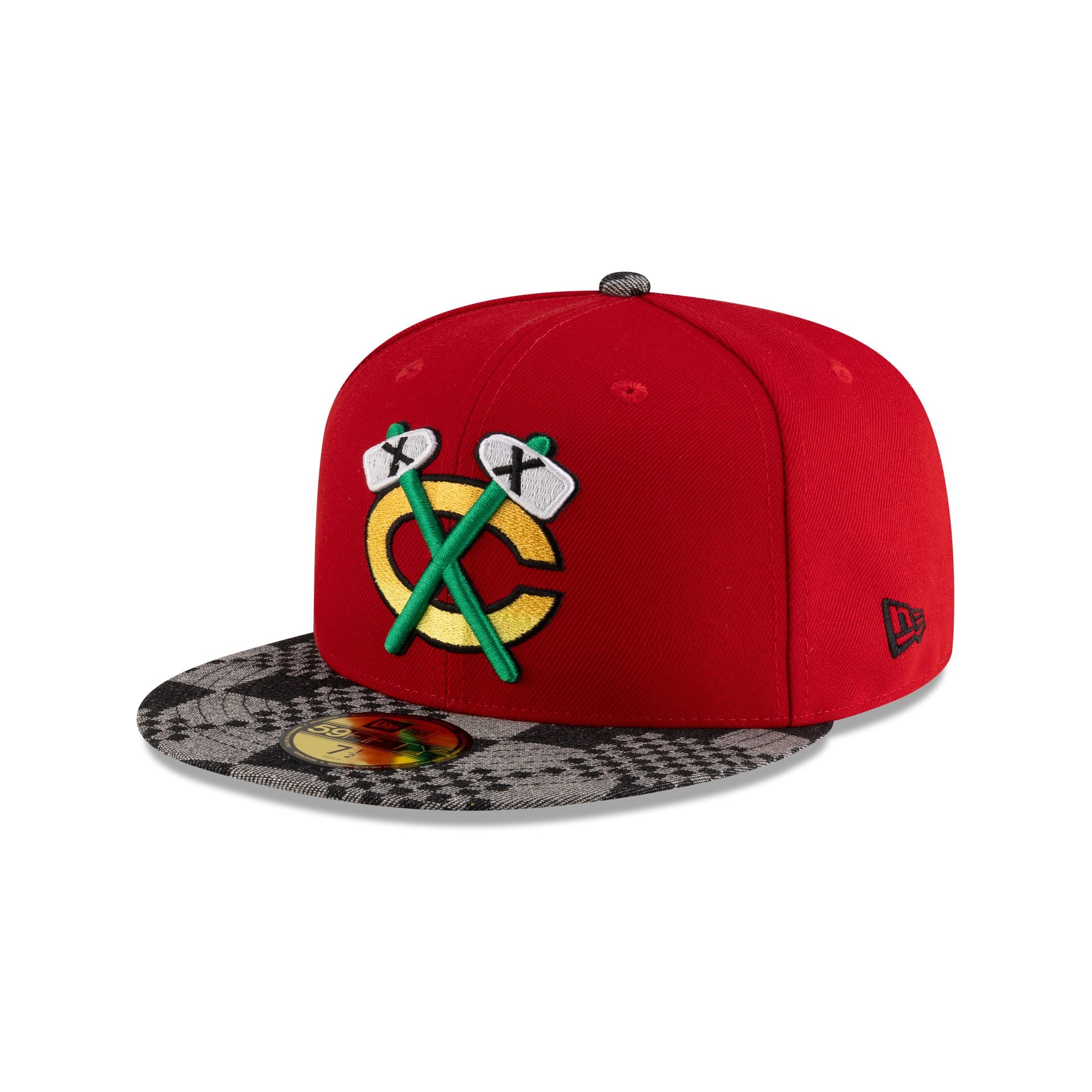 New Era Scarlet Black Denim 59FIFTY Fitted