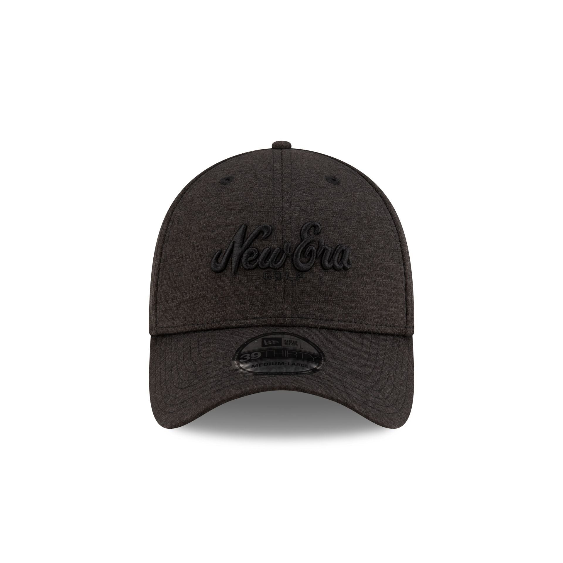 New Era Script Black 39THIRTY Stretch Fit