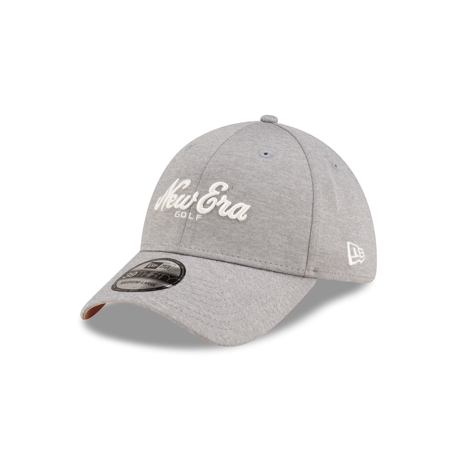 new era Script Gray 39THIRTY Stretch Fit