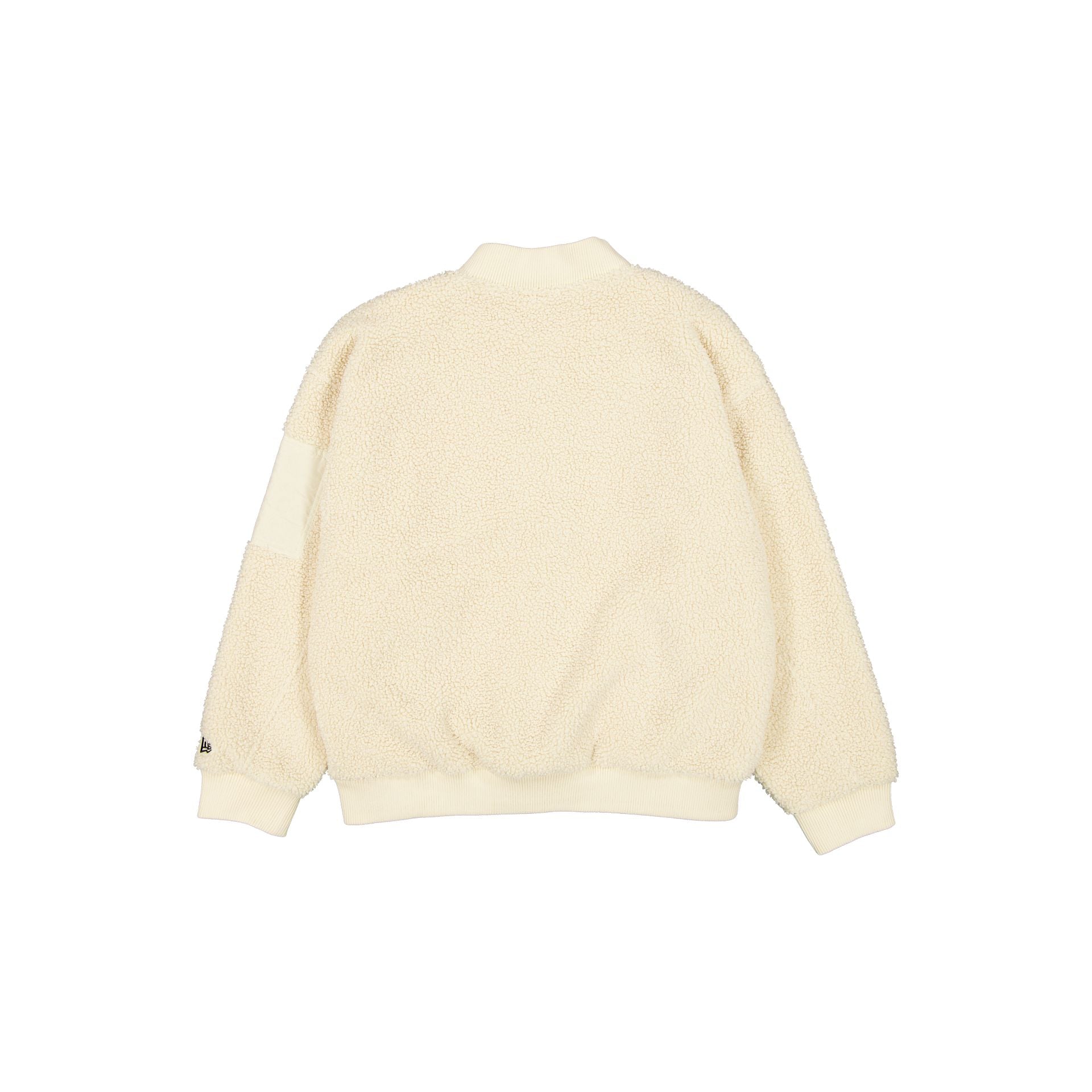 New Era Sherpa Light Beige Women's Bomber Jacket