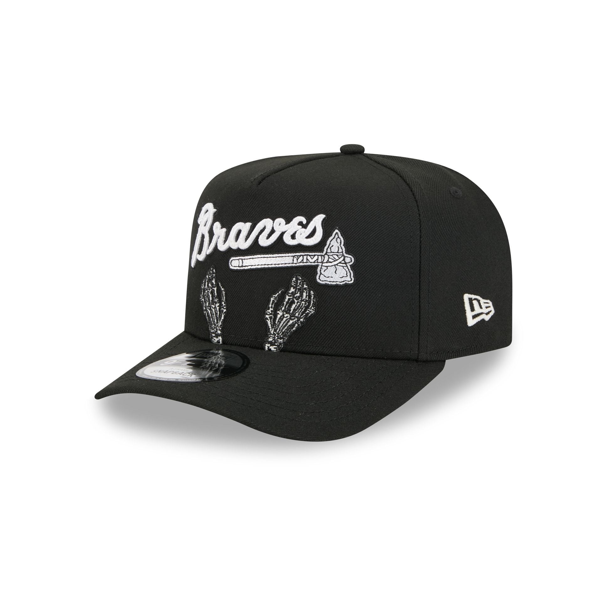 new era Skeletal Script 9FIFTY A-Frame Snapback