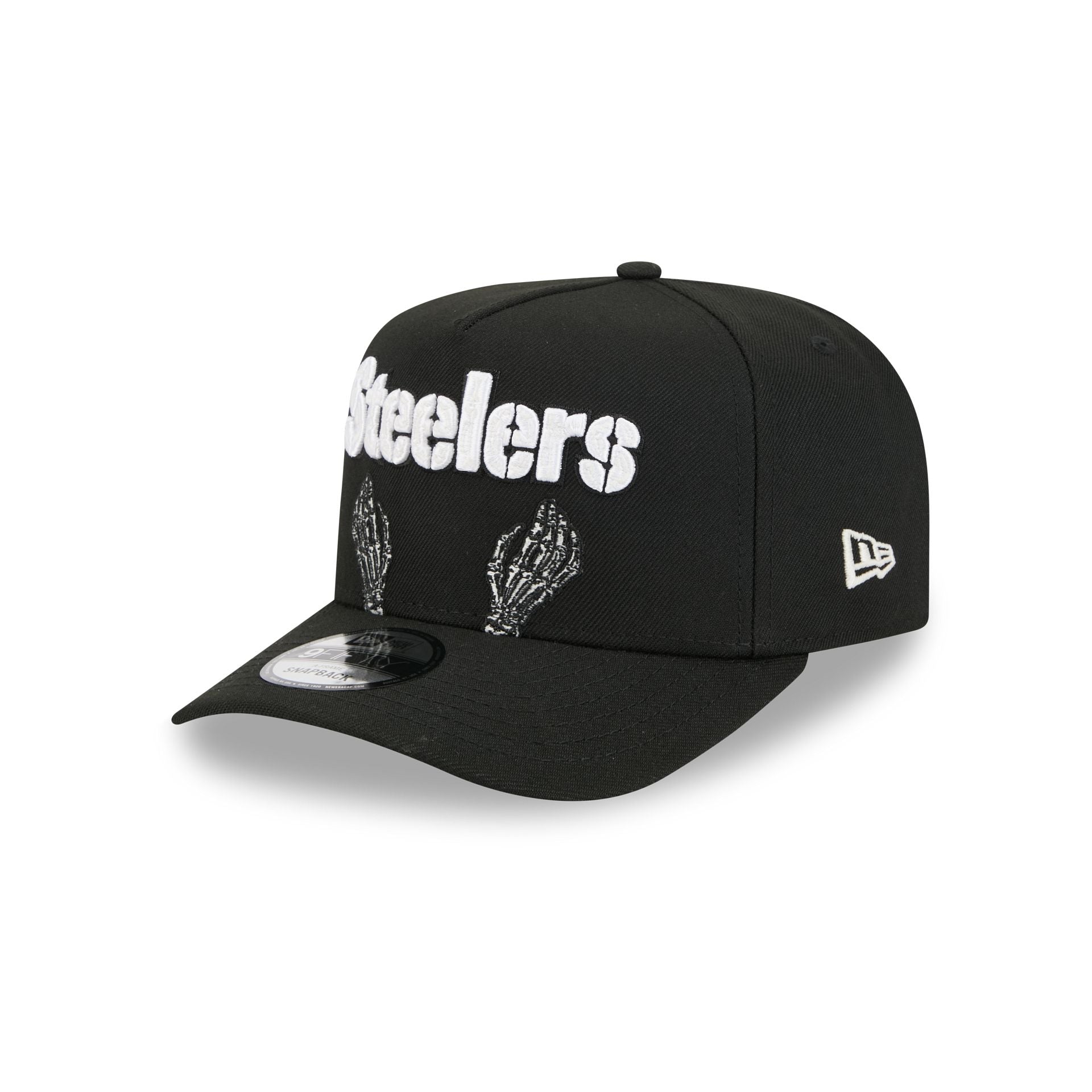 new era Skeletal Script 9FIFTY A-Frame Snapback