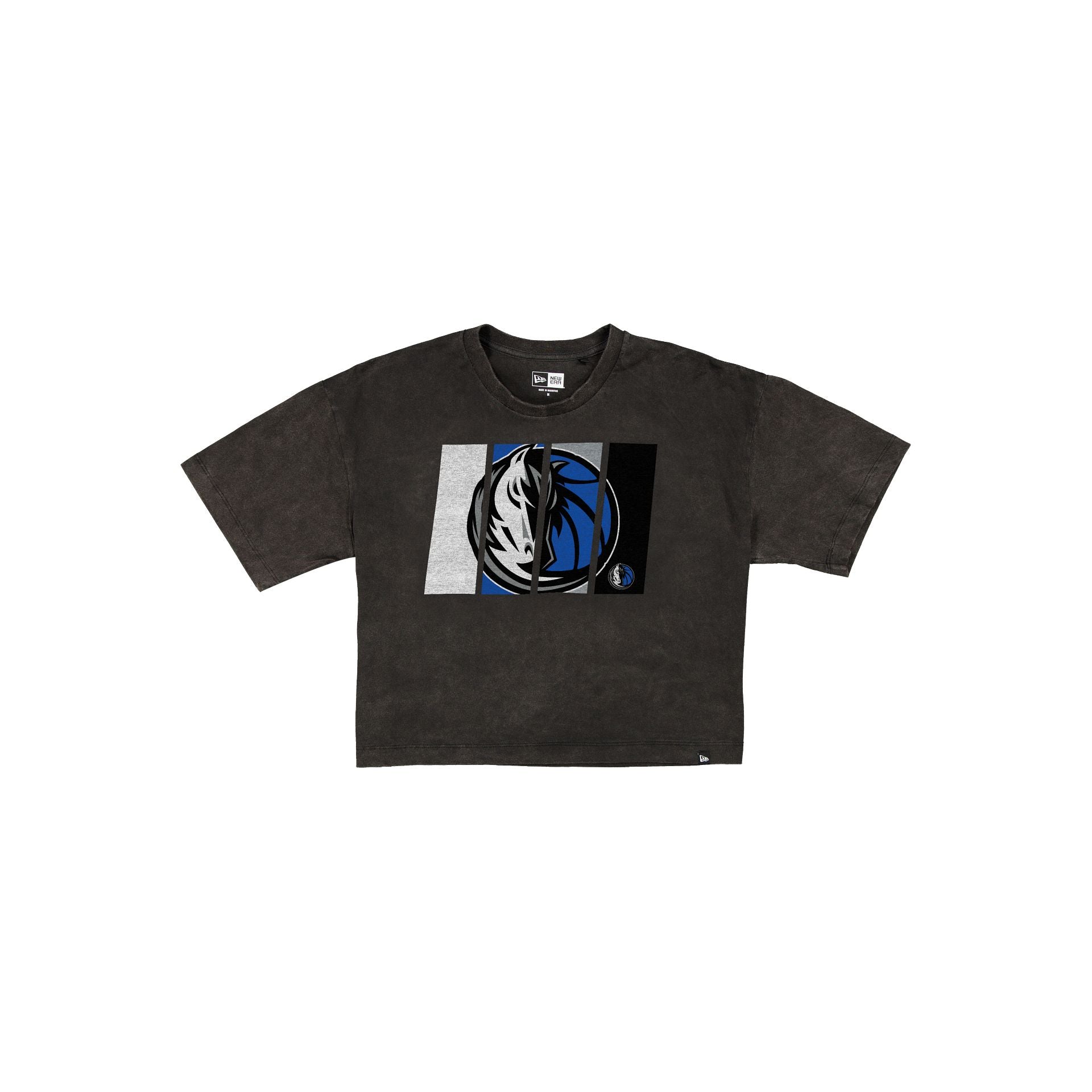 new era Sport Night Women's Cropped Black T-Shirt