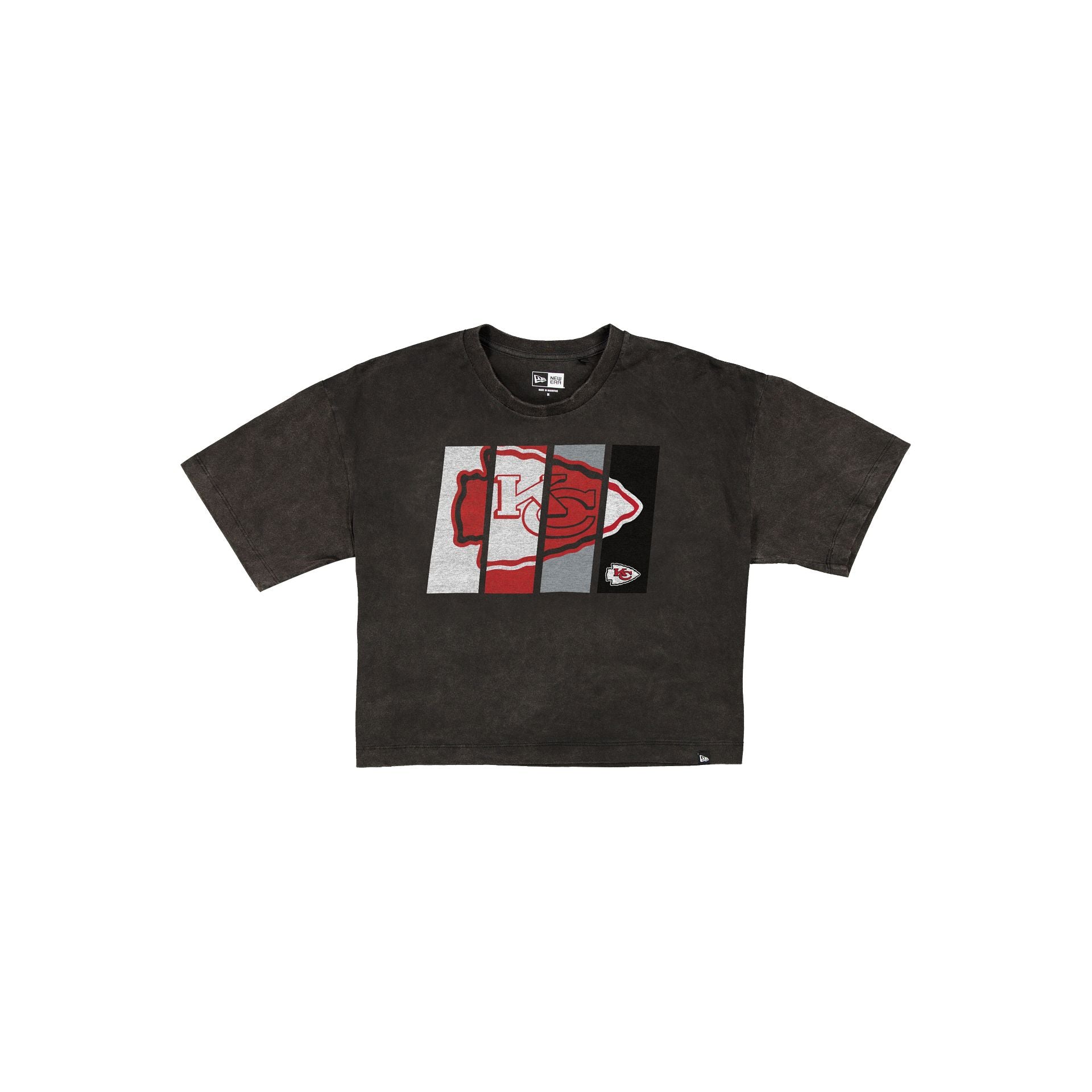 new era Sport Night Women's Cropped Black T-Shirt