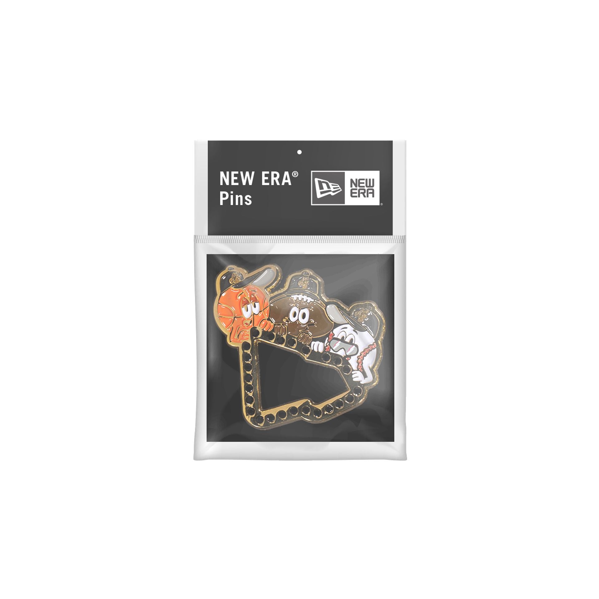New Era Sports Character Pin