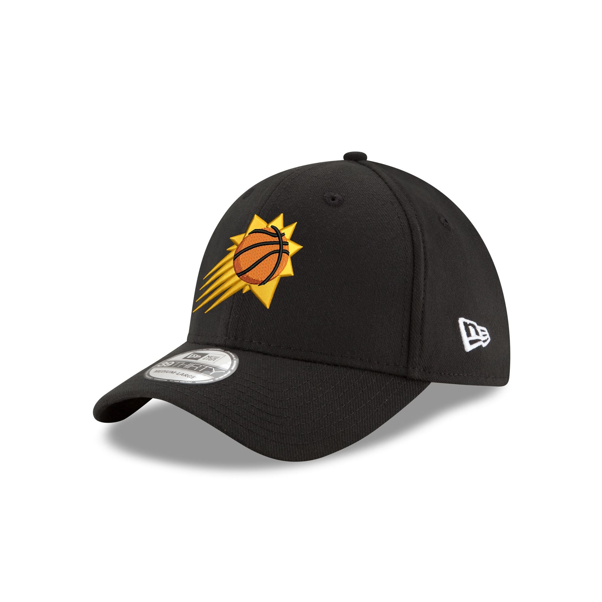 new era Team Classic Black 39THIRTY Stretch Fit
