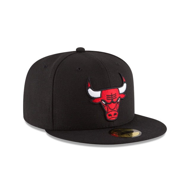 New Era Team Color Black 59FIFTY Fitted