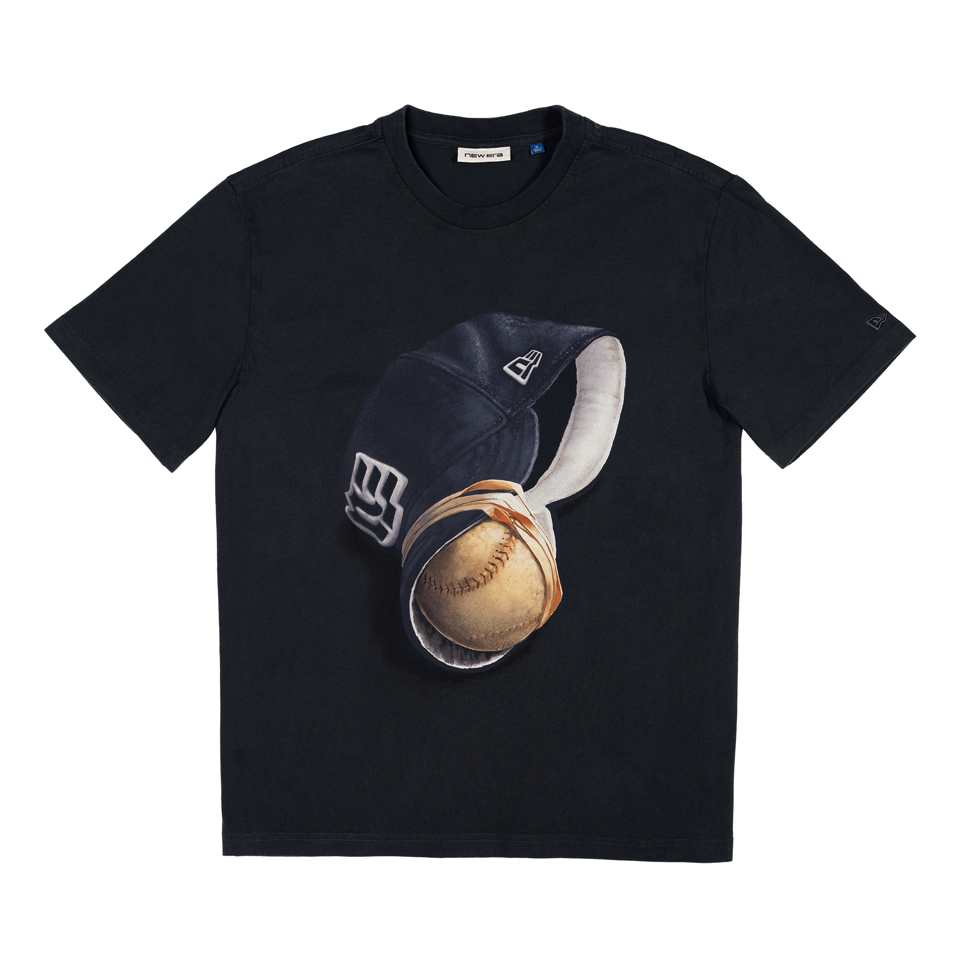 new era Telescoping '25 Black T-Shirt